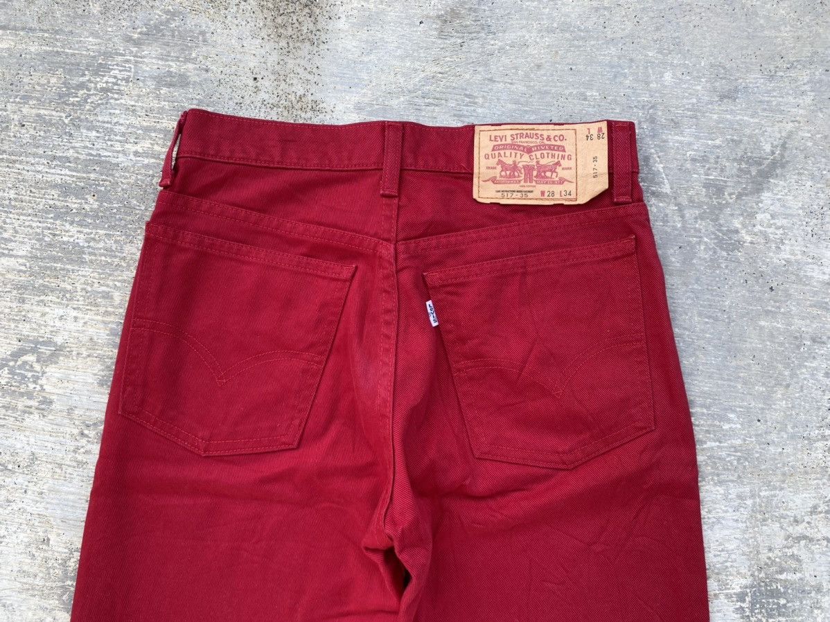 Levi's VINTAGE LEVIS 517 FLARED BOOTCUT COWBOY DENIM JEANS Size US 28 / EU 44 - 8 Thumbnail