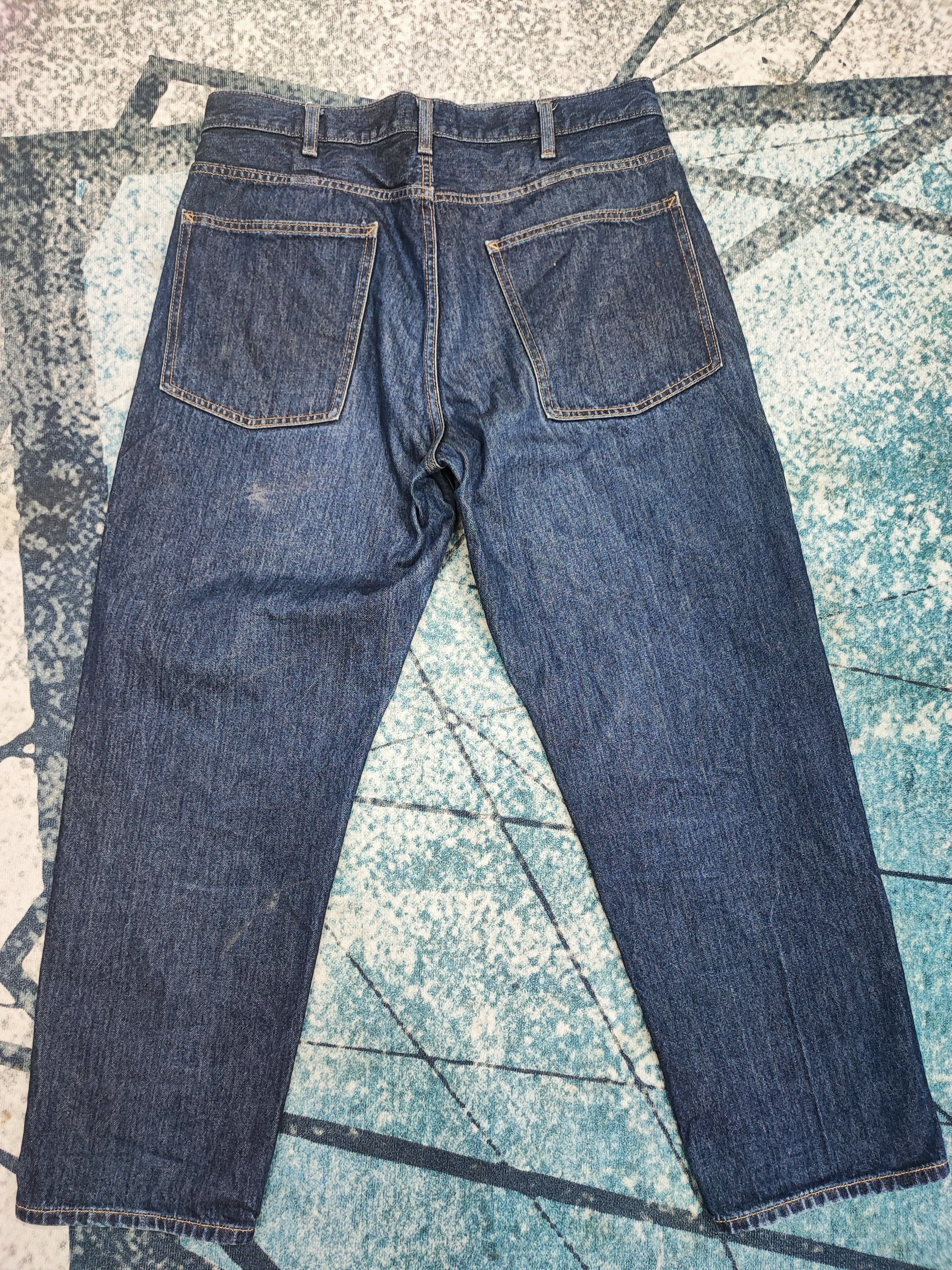 Christophe Lemaire Uniqlo Christophe Lemaire Baggy Tapered Cropped Jeans Size US 34 / EU 50 - 3 Thumbnail