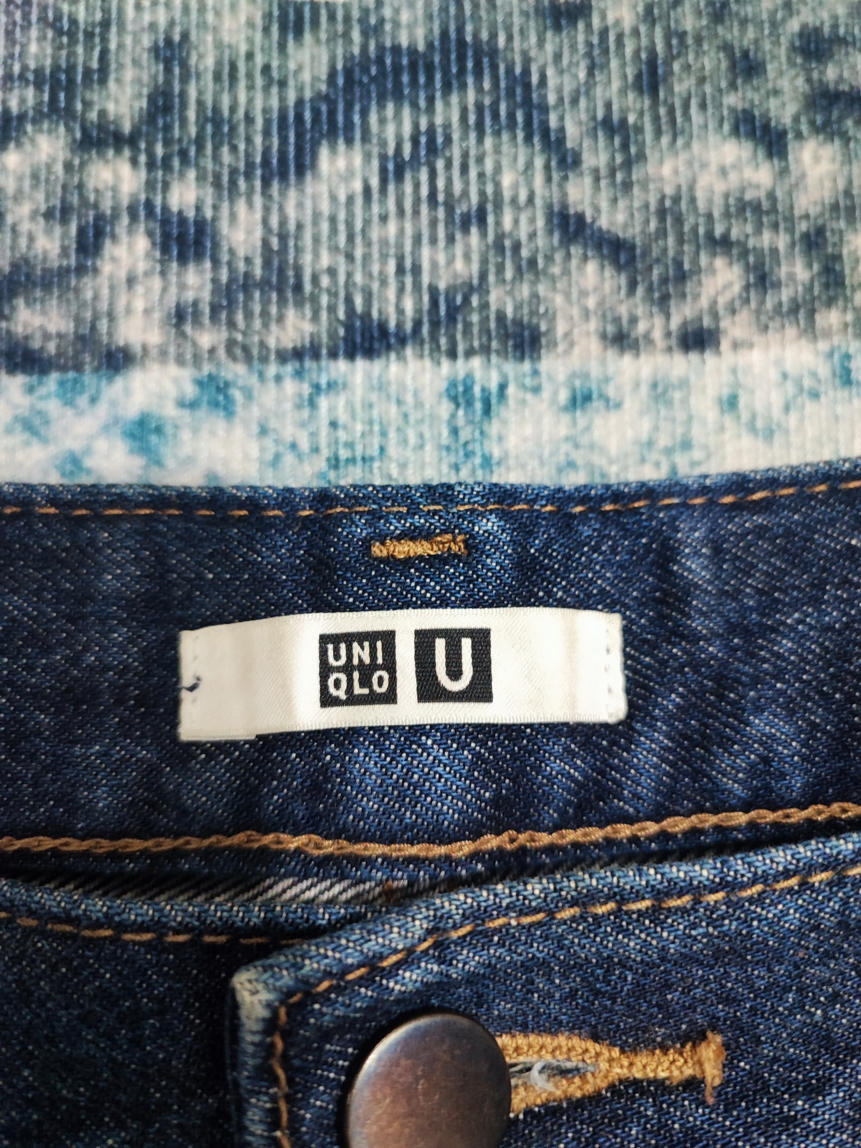 Christophe Lemaire Uniqlo Christophe Lemaire Baggy Tapered Cropped Jeans Size US 34 / EU 50 - 6 Thumbnail