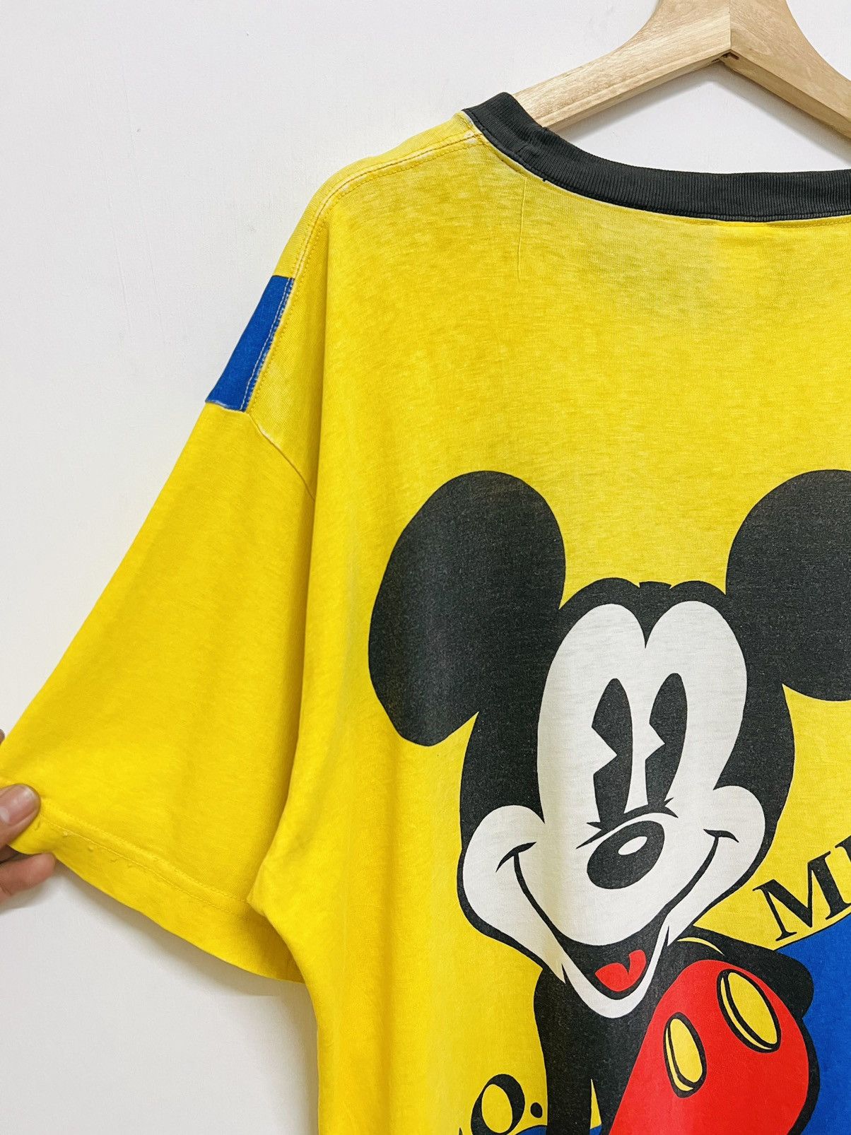 Disney × Mickey Mouse × Vintage Vintage Mickey Mouse Character Fullprint Tee Size US XL / EU 56 / 4 - 11 Thumbnail