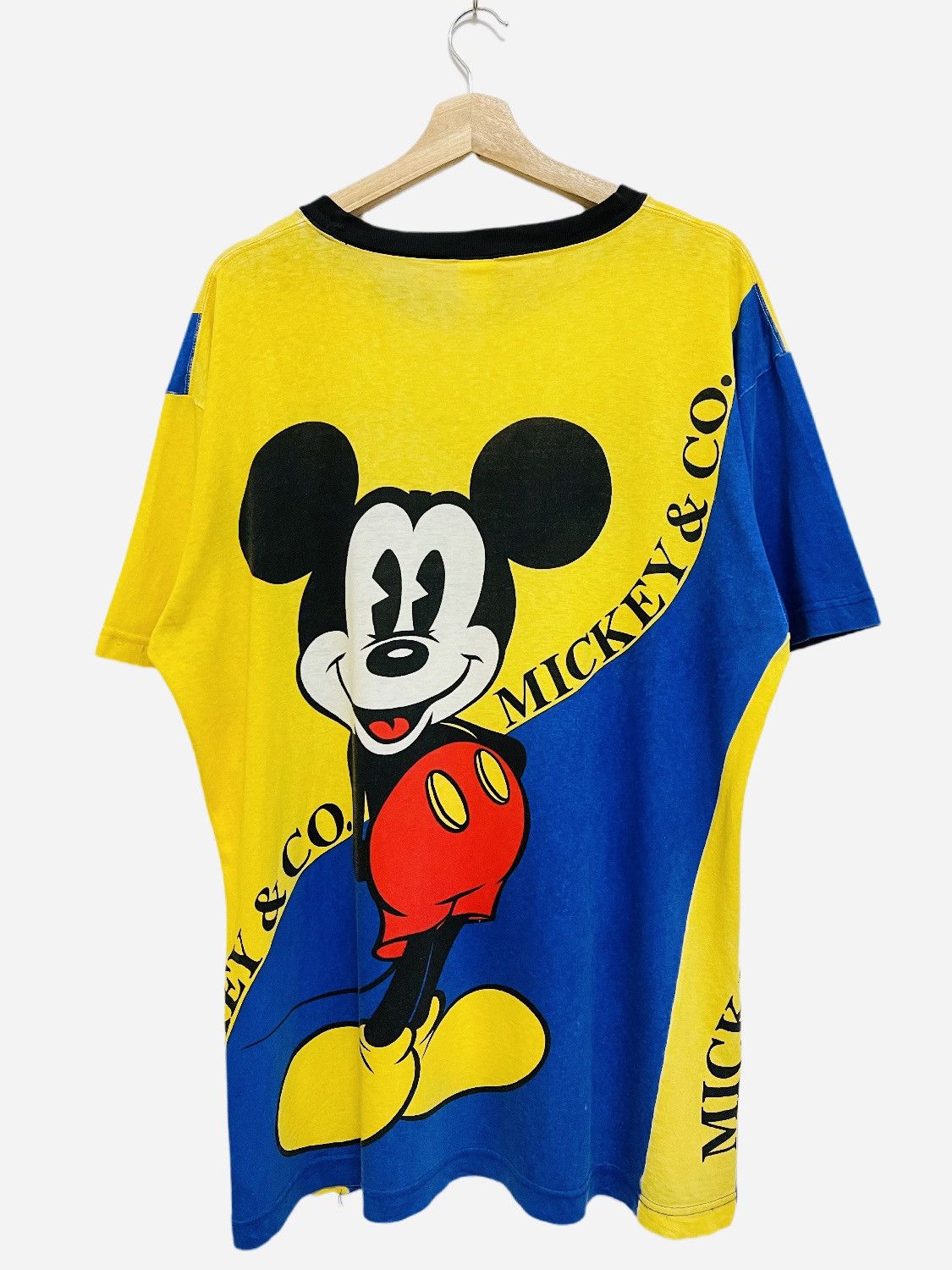 Disney × Mickey Mouse × Vintage Vintage Mickey Mouse Character Fullprint Tee Size US XL / EU 56 / 4 - 14 Thumbnail
