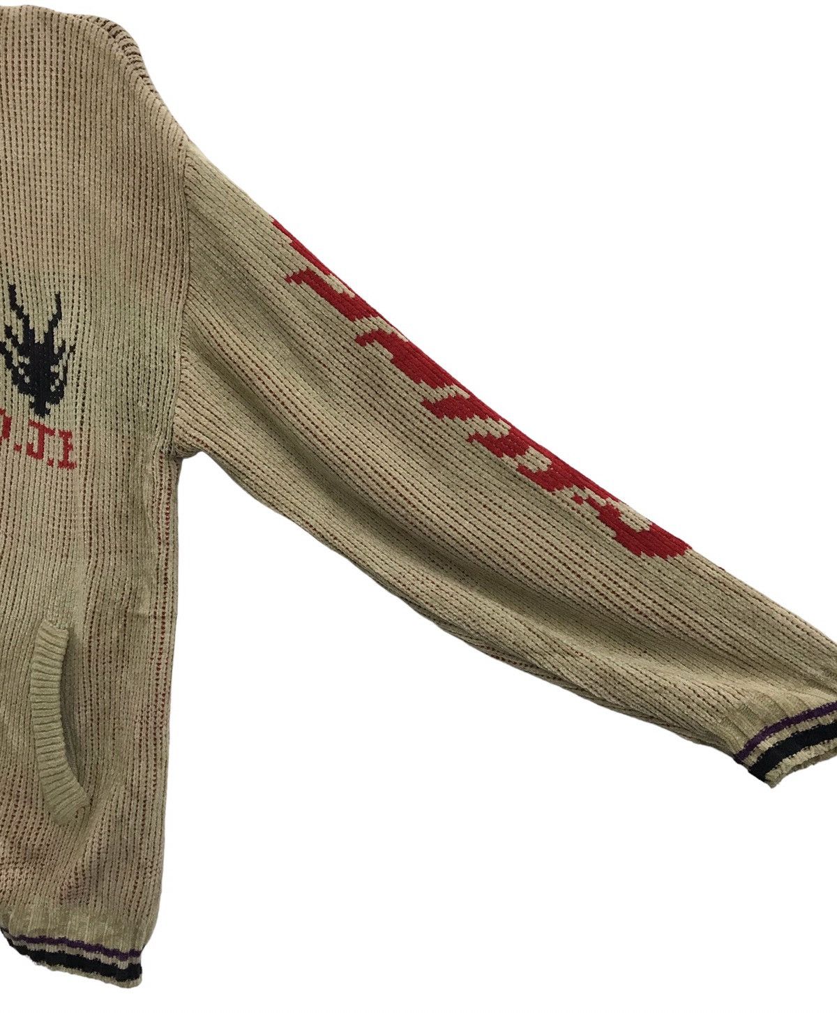 Japanese Brand DJ FREE KNITWEAR JACKET Size US M / EU 48-50 / 2 - 6 Thumbnail