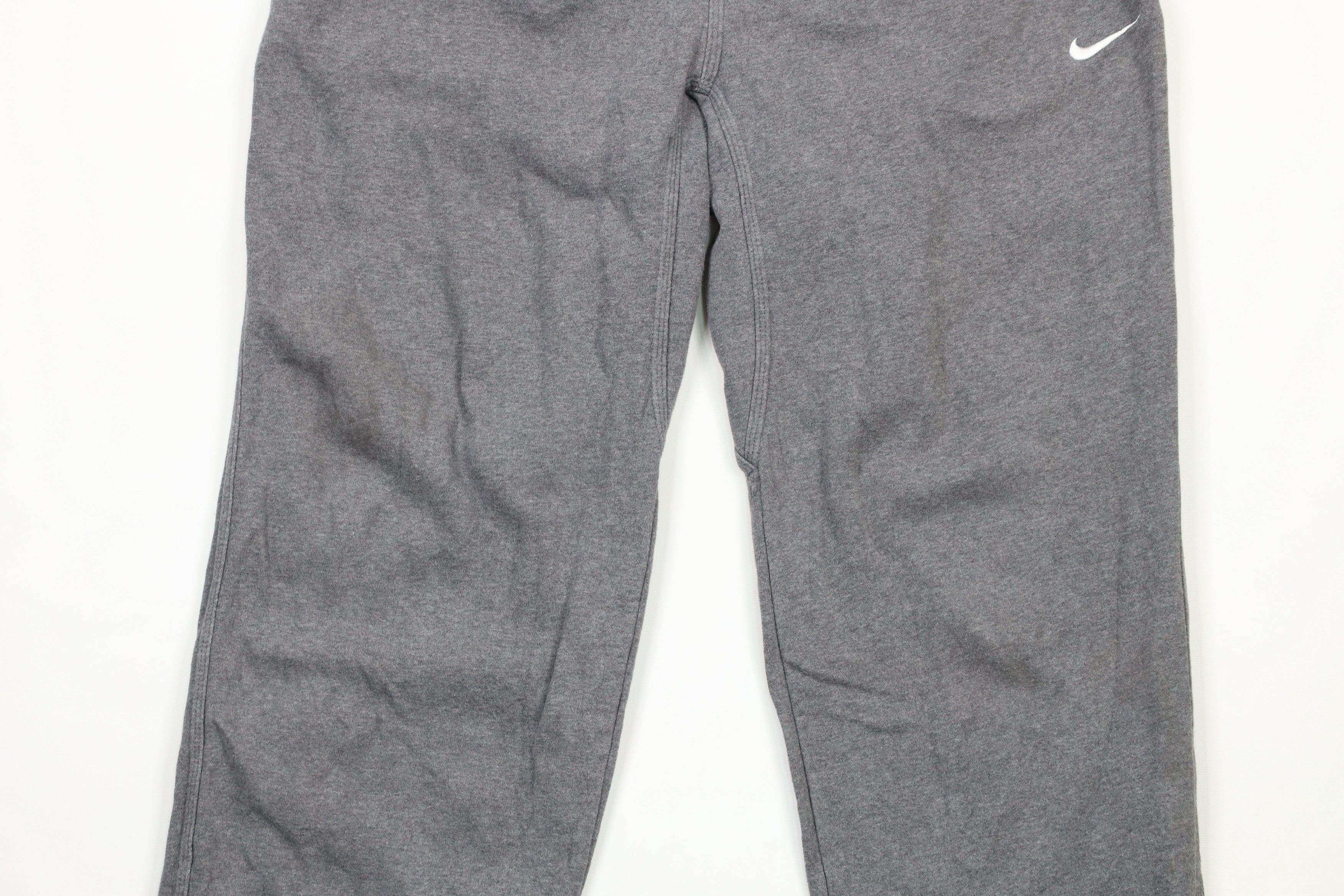 Nike × Vintage Vintage Nike Scott Mini Swoosh Wide Leg Sweatpants Gray Size US 38 / EU 54 - 3 Thumbnail