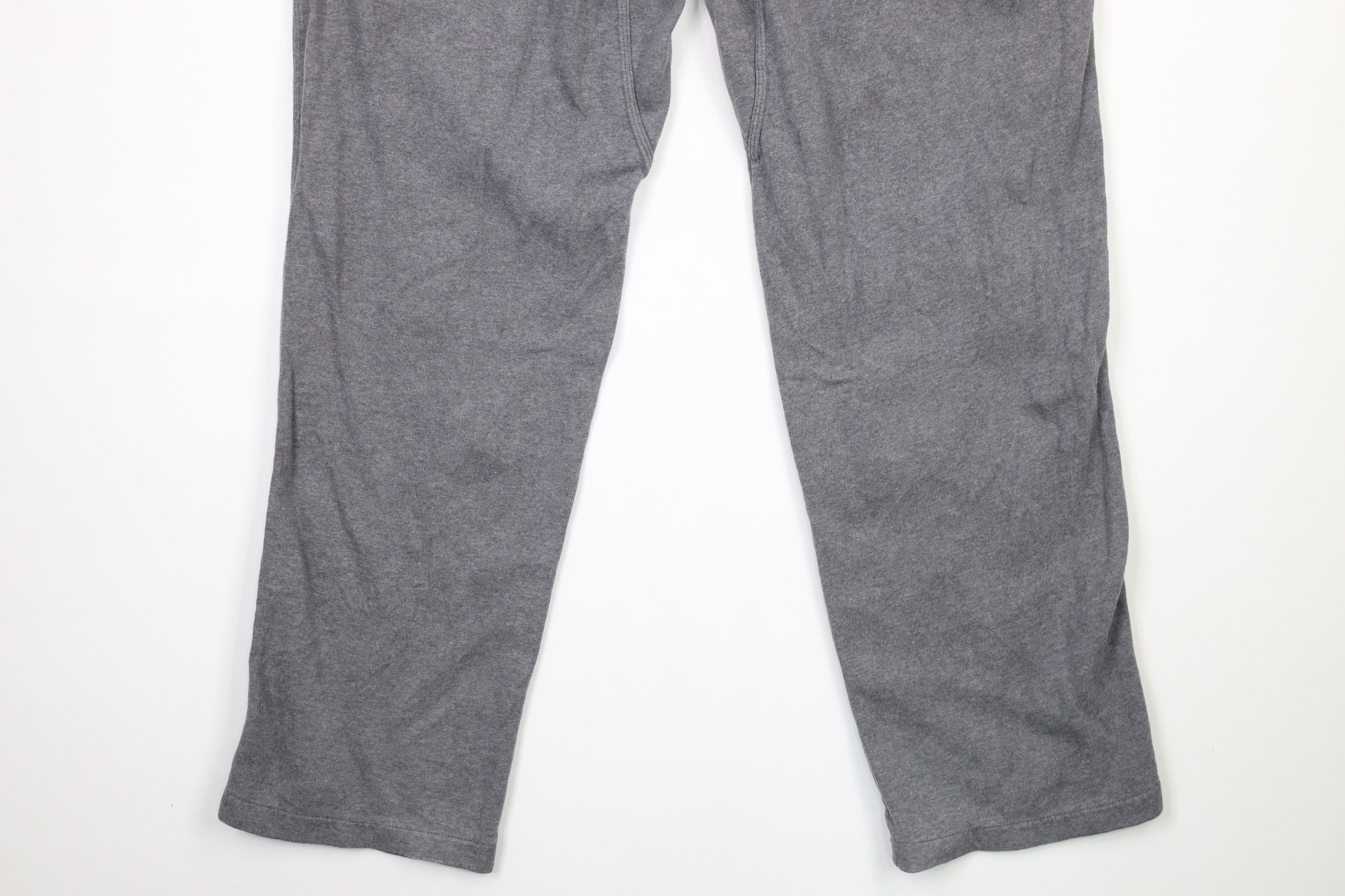 Nike × Vintage Vintage Nike Scott Mini Swoosh Wide Leg Sweatpants Gray Size US 38 / EU 54 - 12 Thumbnail