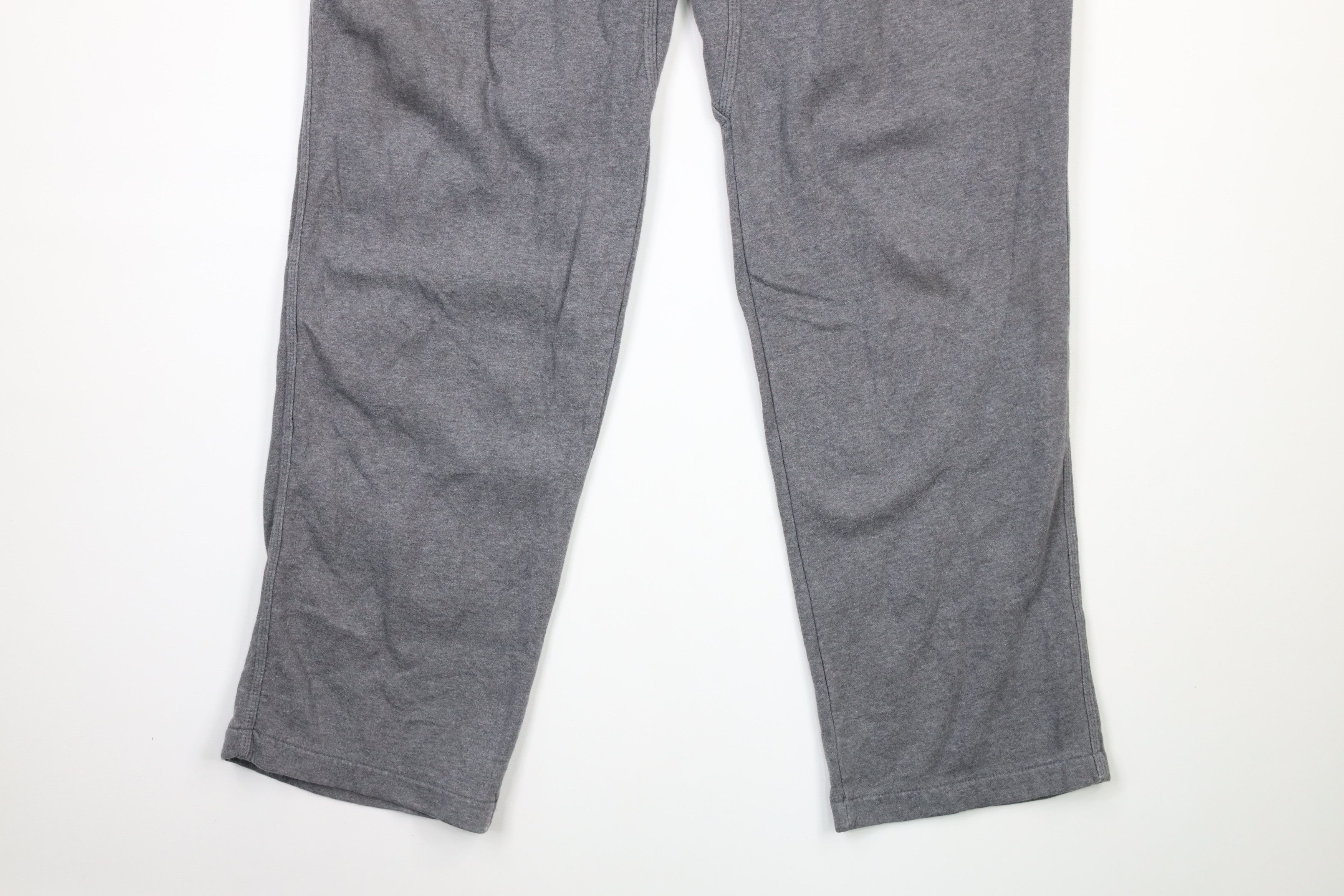 Nike × Vintage Vintage Nike Scott Mini Swoosh Wide Leg Sweatpants Gray Size US 38 / EU 54 - 4 Thumbnail