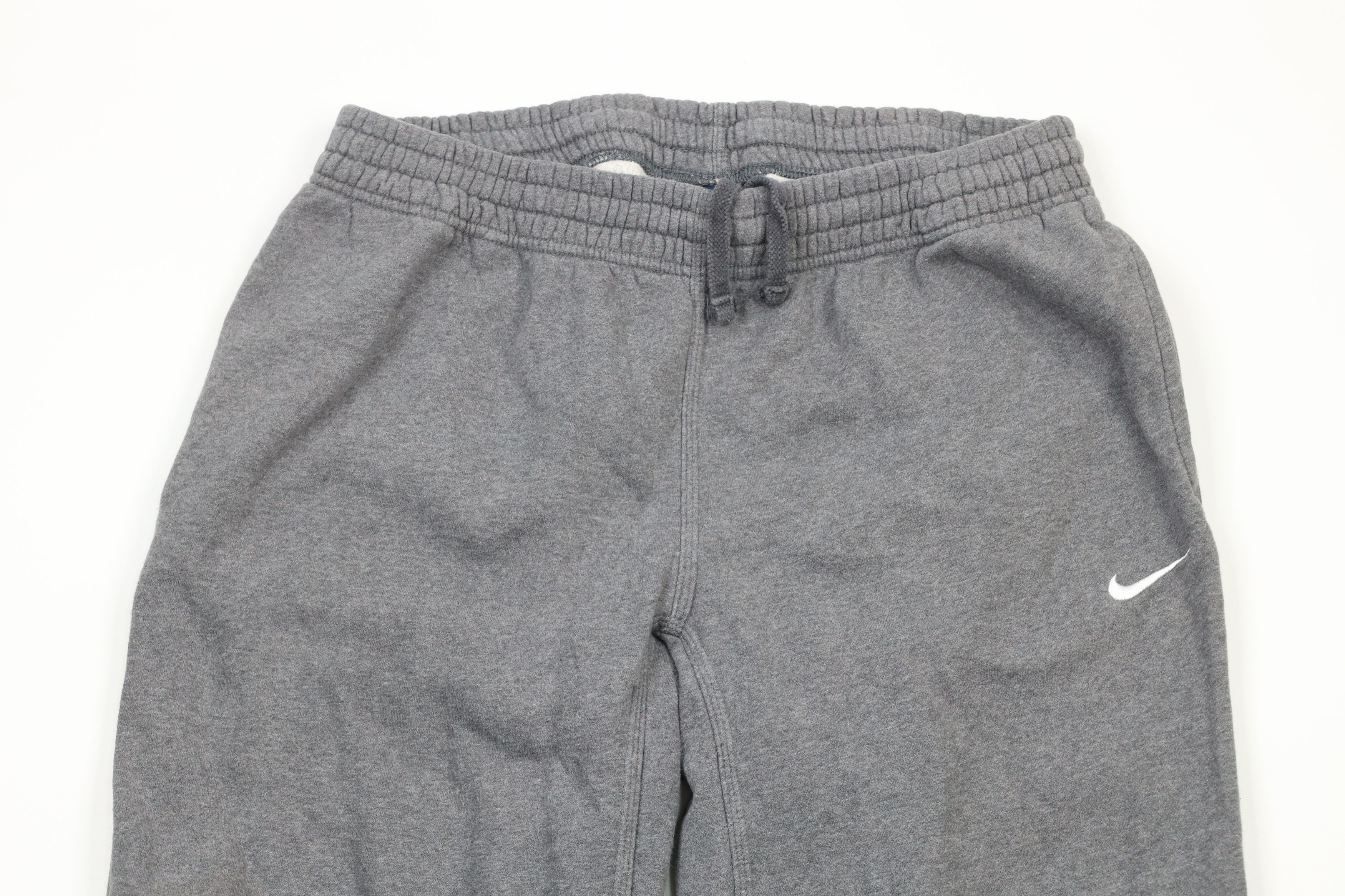 Nike × Vintage Vintage Nike Scott Mini Swoosh Wide Leg Sweatpants Gray Size US 38 / EU 54 - 2 Thumbnail