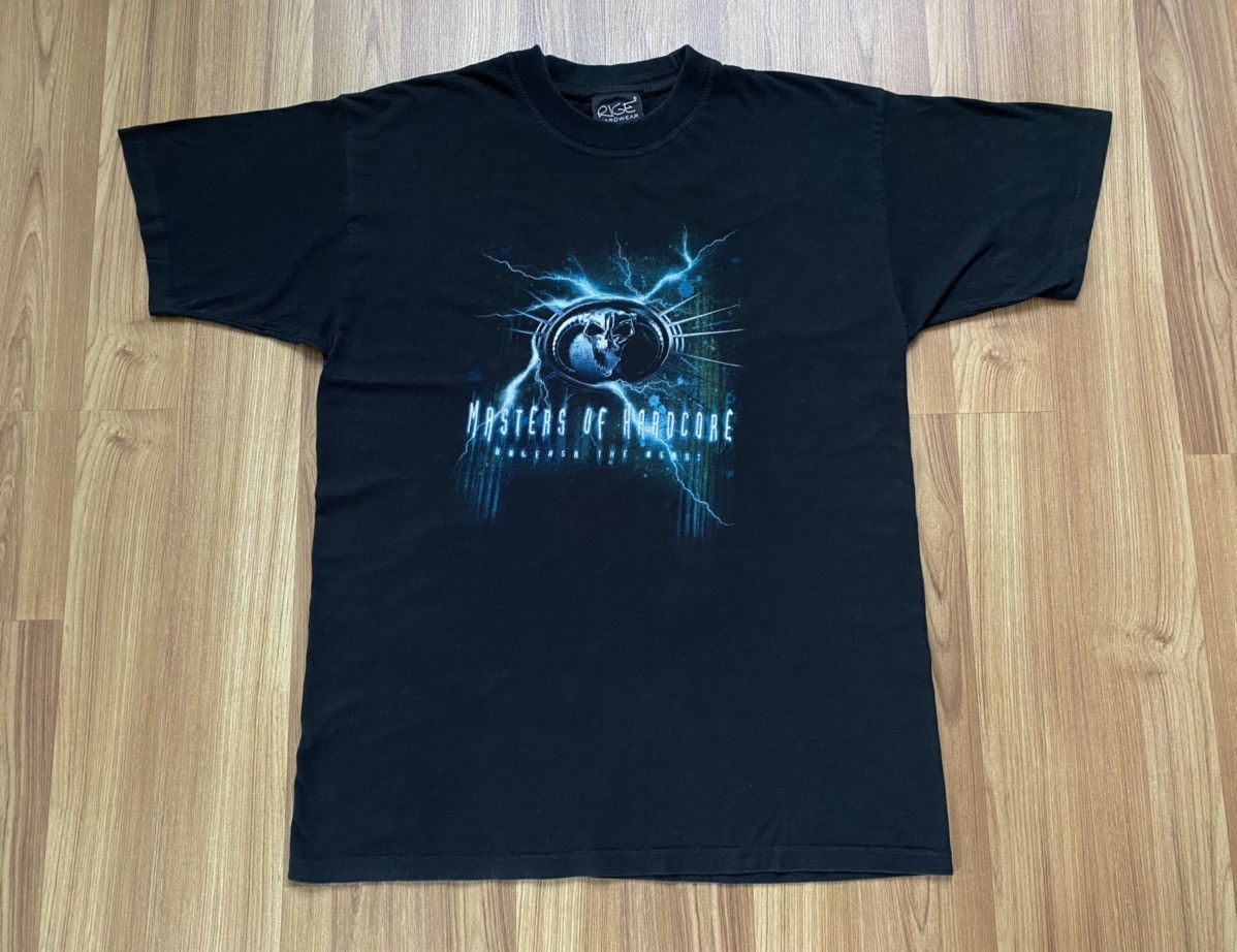 Band Tees Vintage Y2K Masters of Hardcore Unleash The Beast T Shirt Size US L / EU 52-54 / 3 - 1 Thumbnail