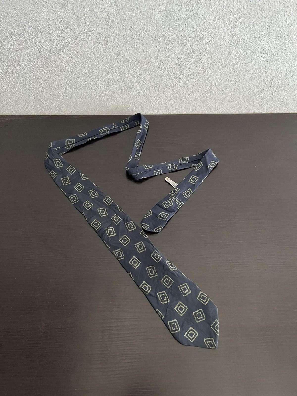 Giorgio Armani Giorgio Armani Silk Tie Size ONE SIZE - 2 Thumbnail