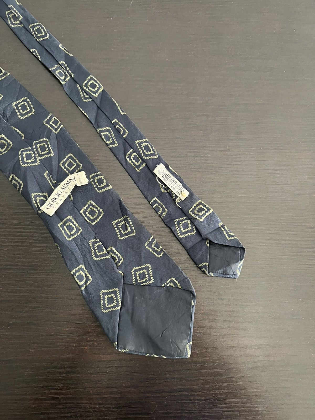 Giorgio Armani Giorgio Armani Silk Tie Size ONE SIZE - 4 Thumbnail