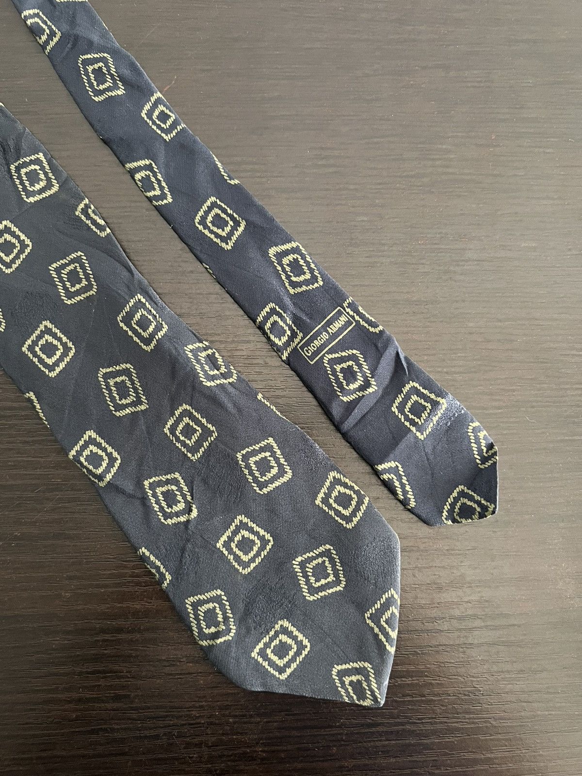 Giorgio Armani Giorgio Armani Silk Tie Size ONE SIZE - 3 Thumbnail