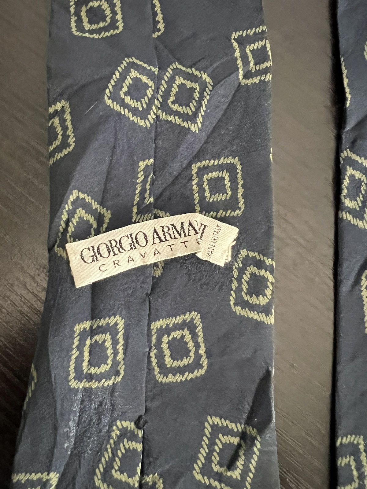Giorgio Armani Giorgio Armani Silk Tie Size ONE SIZE - 5 Thumbnail