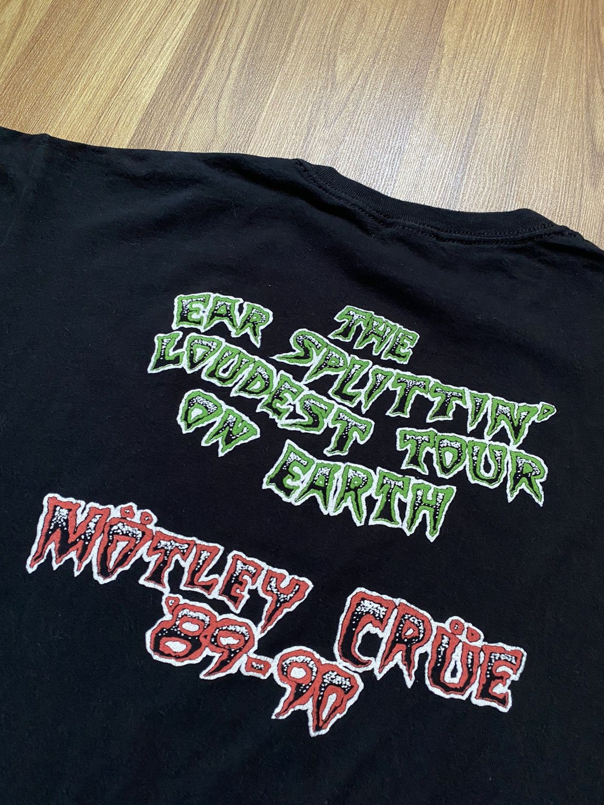 Band Tees Y2K Motley Cure Dr Feelgood 2005 T Shirt Nirvana Zeppelin Size US L / EU 52-54 / 3 - 5 Thumbnail