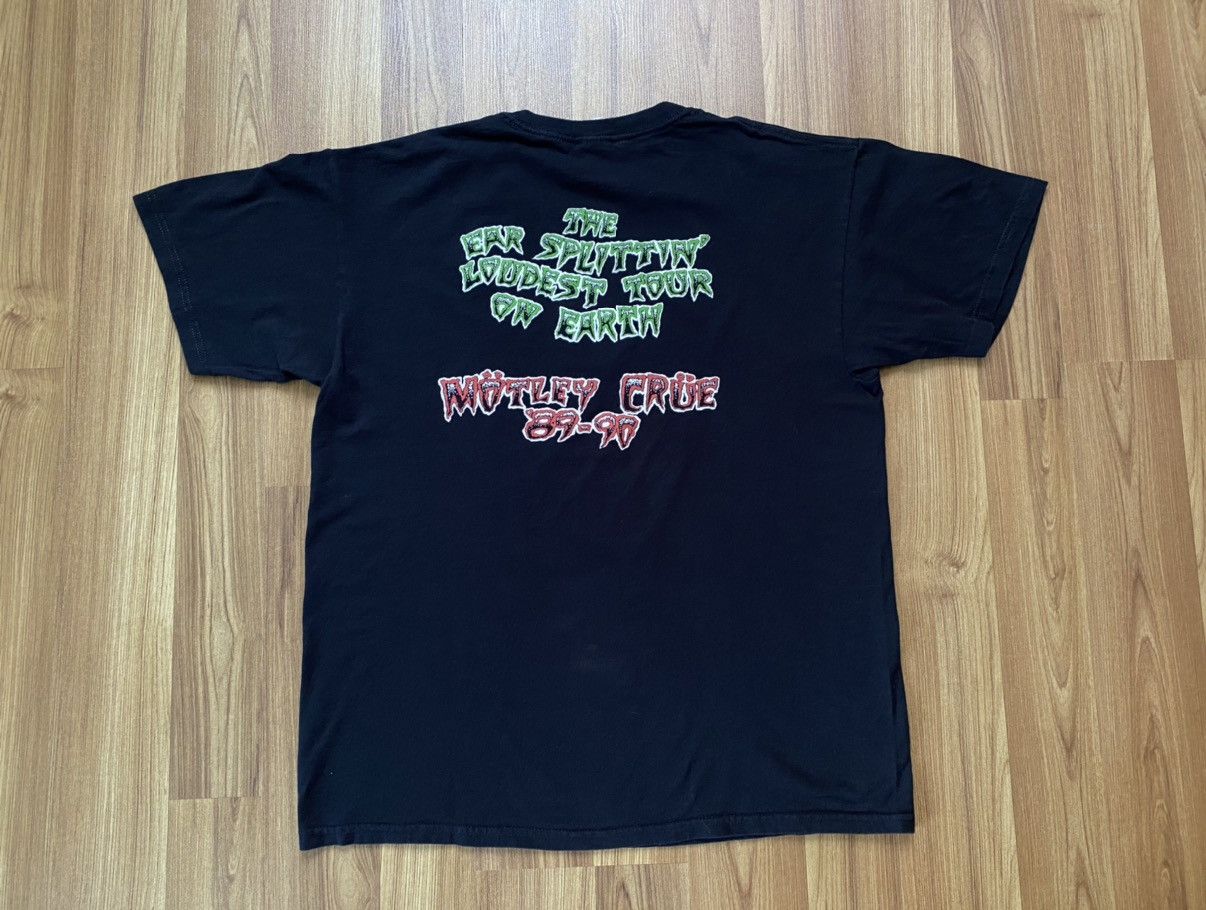 Band Tees Y2K Motley Cure Dr Feelgood 2005 T Shirt Nirvana Zeppelin Size US L / EU 52-54 / 3 - 4 Thumbnail