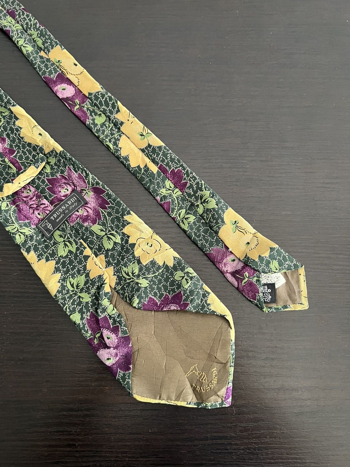 Trussardi Trussardi Silk Tie Size ONE SIZE - 4 Thumbnail