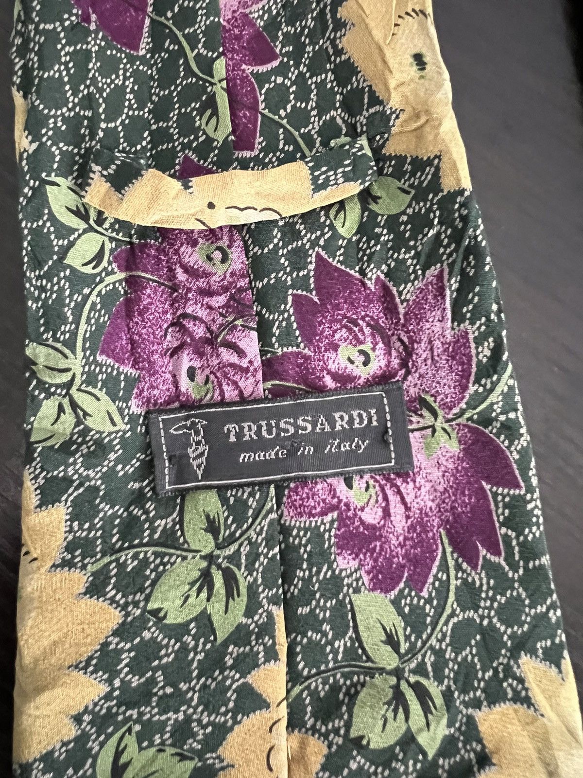 Trussardi Trussardi Silk Tie Size ONE SIZE - 5 Thumbnail