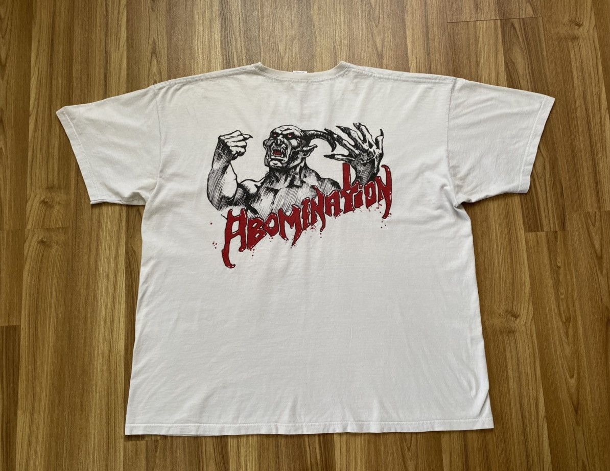 Band Tees Vintage Y2K Abomination T Shirt Tee Devil Cradle of Filth Size US XXL / EU 58 / 5 - 3 Thumbnail