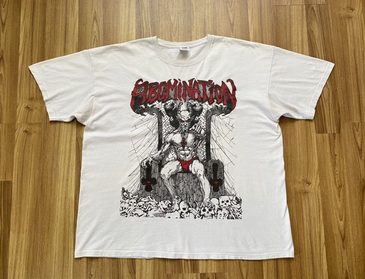 Band Tees Vintage Y2K Abomination T Shirt Tee Devil Cradle of Filth Size US XXL / EU 58 / 5 - 1 Thumbnail