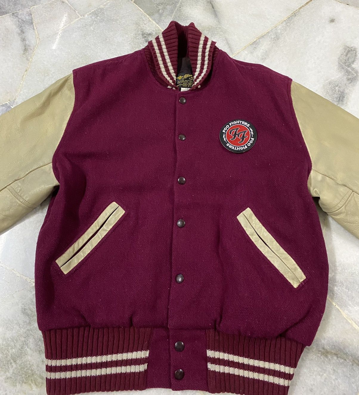 Oldvarsity/Stadium VINTAGE ALBION KNITTING MILLS MADE IN USA VARSITY