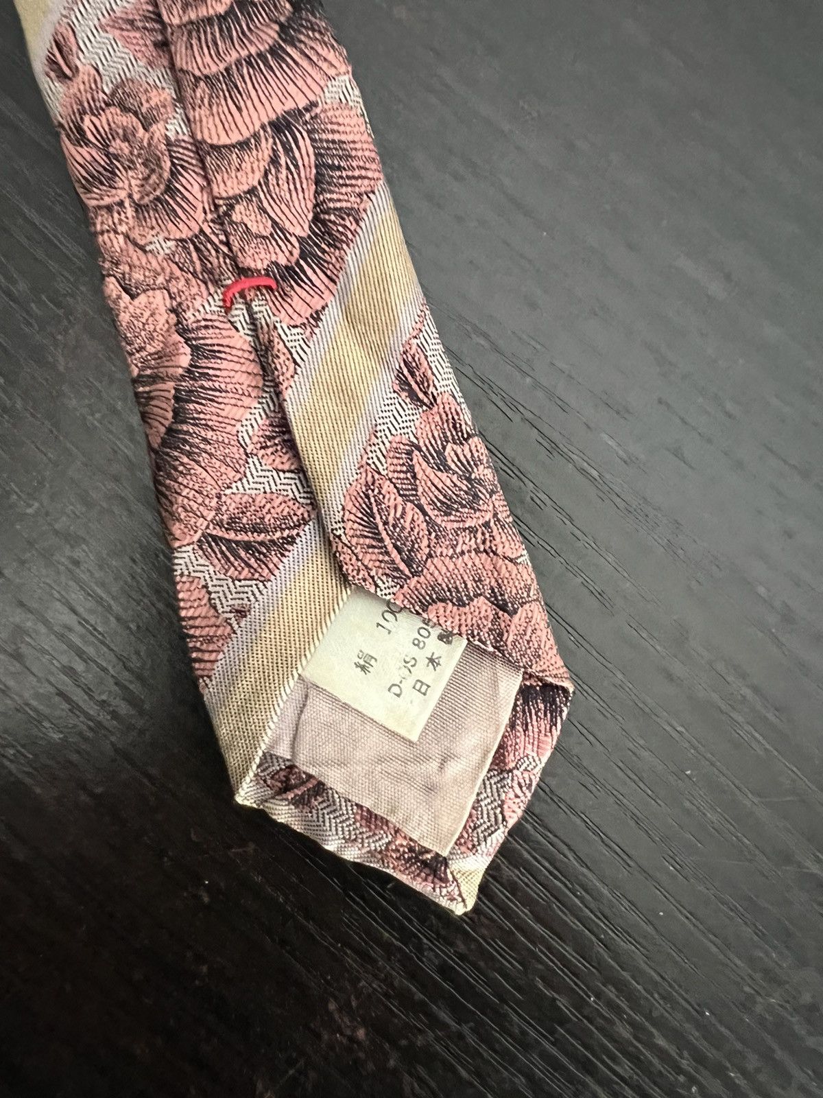 Vintage Vintage Paco Rabbane Silk Tie Size ONE SIZE - 6 Thumbnail