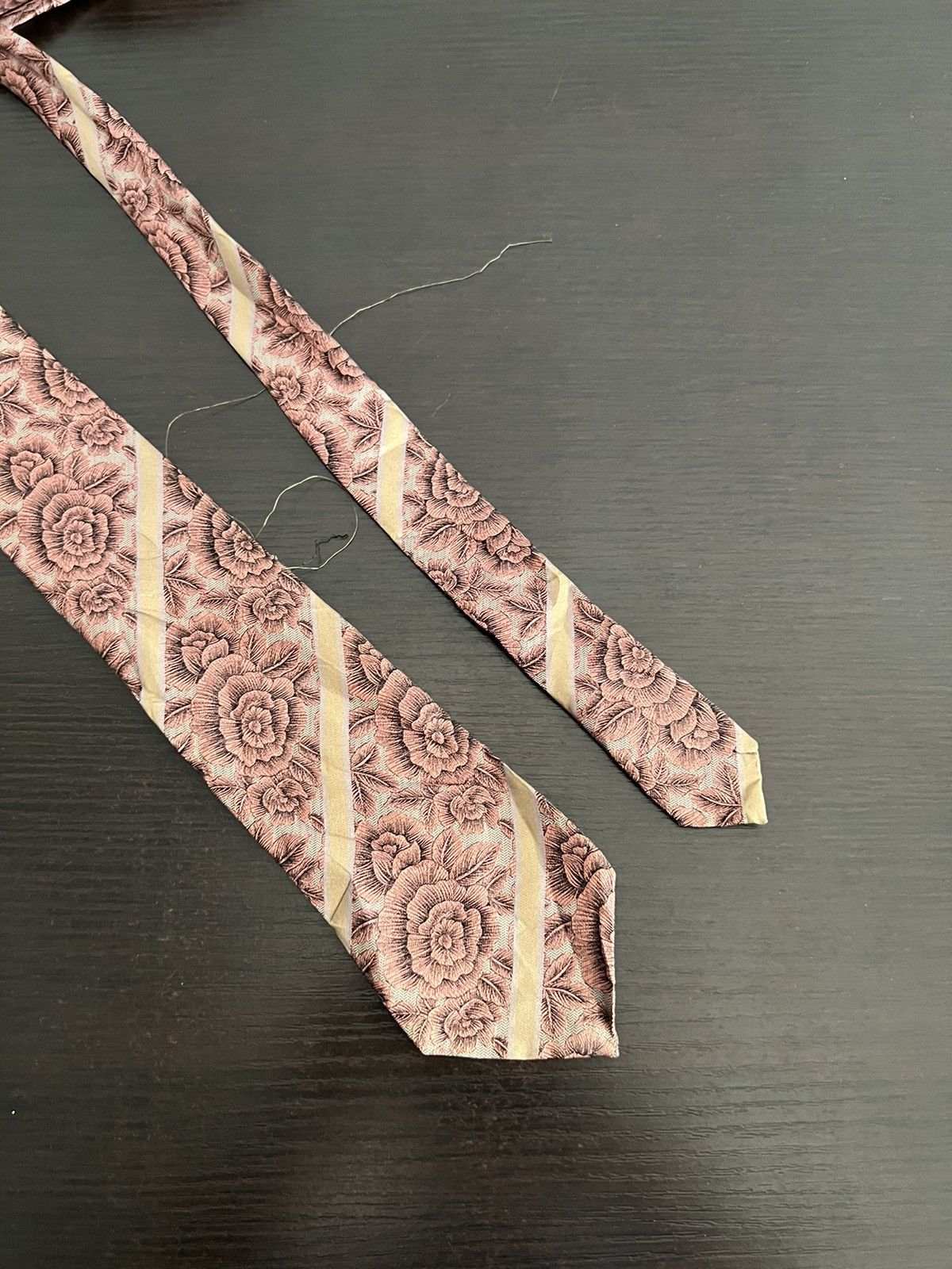 Vintage Vintage Paco Rabbane Silk Tie Size ONE SIZE - 3 Thumbnail