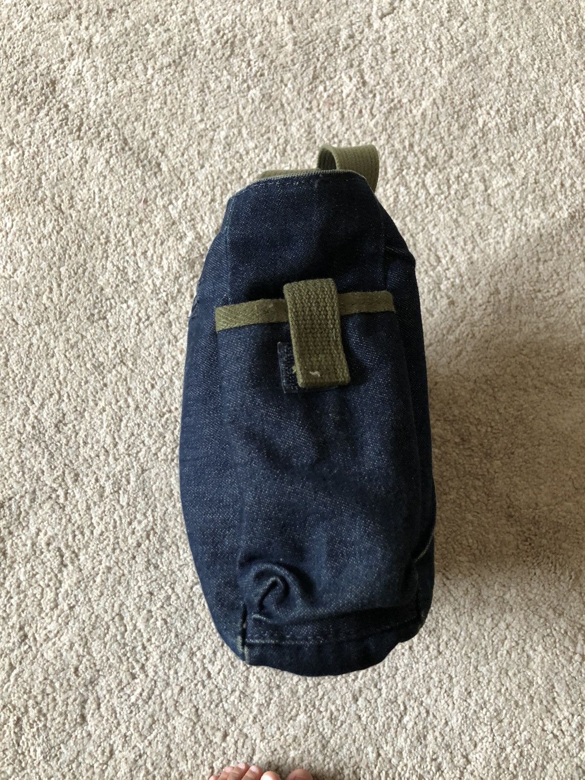 Jean Paul Gaultier 1990s Jean Paul Gaultier Denim Small Hand Carry Bag Size ONE SIZE - 5 Thumbnail