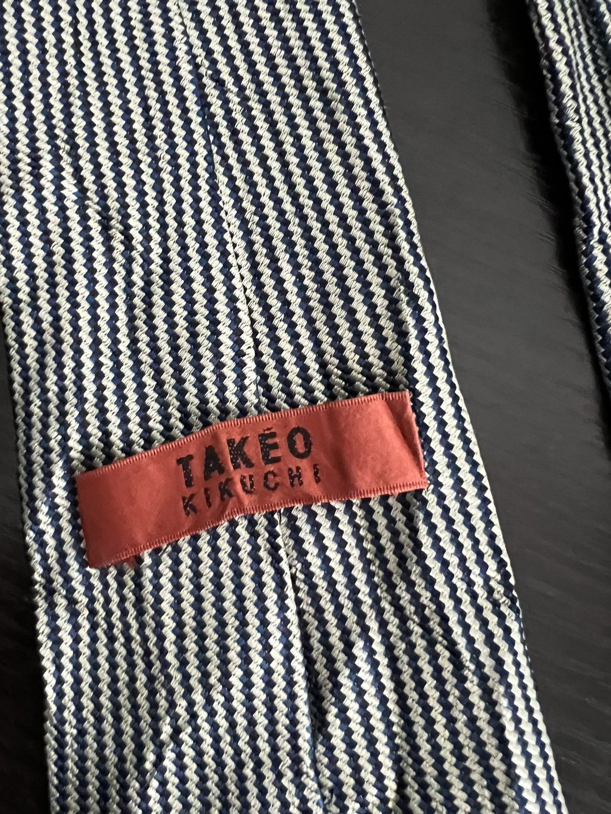 Takeo Kikuchi Takeo Kikuchi Hickory Design Tie Size ONE SIZE - 5 Thumbnail