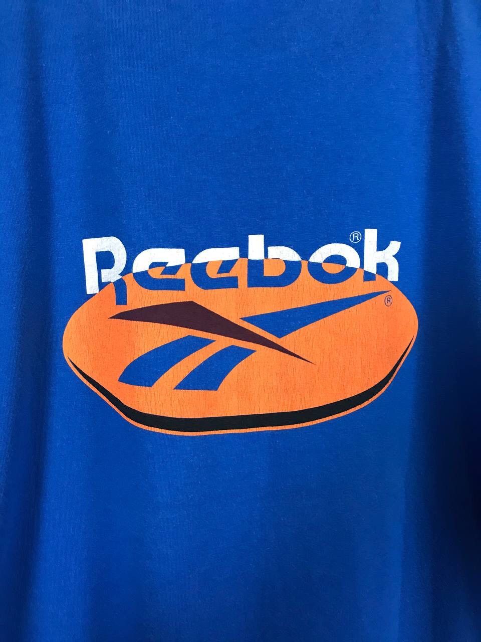 Reebok Reebok Vintage Sportwear Big Logo Tee Size US XL / EU 56 / 4 - 4 Thumbnail