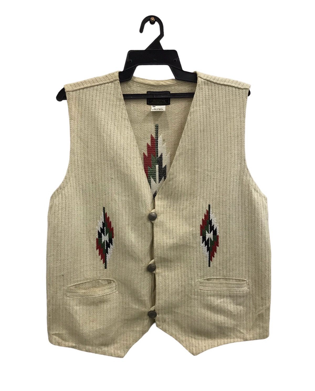 Japanese Brand Houston Chimayo Vest Ortega Pattern Embroidered Vest Size US M / EU 48-50 / 2 - 1 Thumbnail