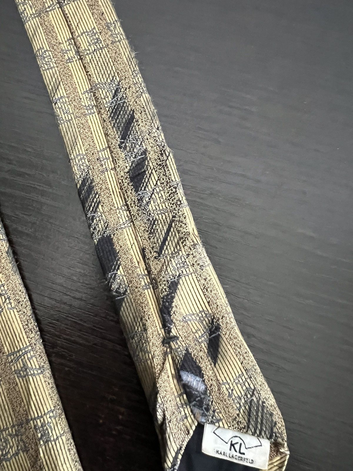 Karl Lagerfeld Karl Lagerfeld Tie Size ONE SIZE - 7 Thumbnail