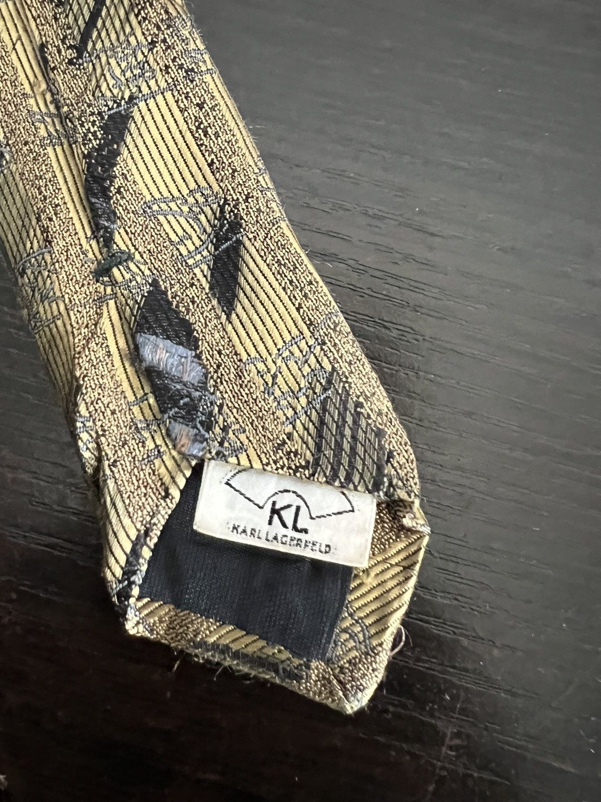 Karl Lagerfeld Karl Lagerfeld Tie Size ONE SIZE - 6 Thumbnail
