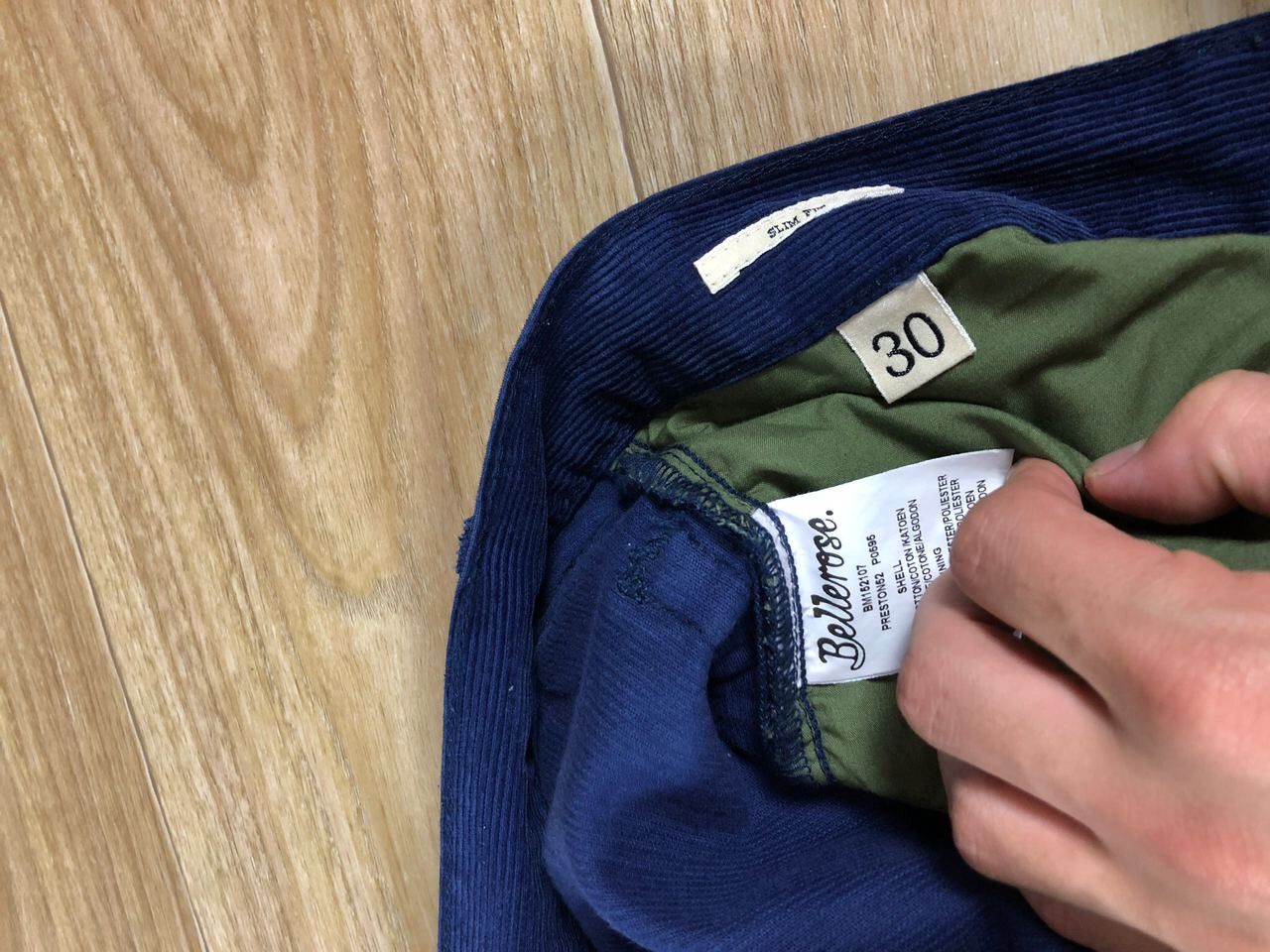 Bellerose Bellerose velvet luxury blue pants Size US 30 / EU 46 - 7 Thumbnail