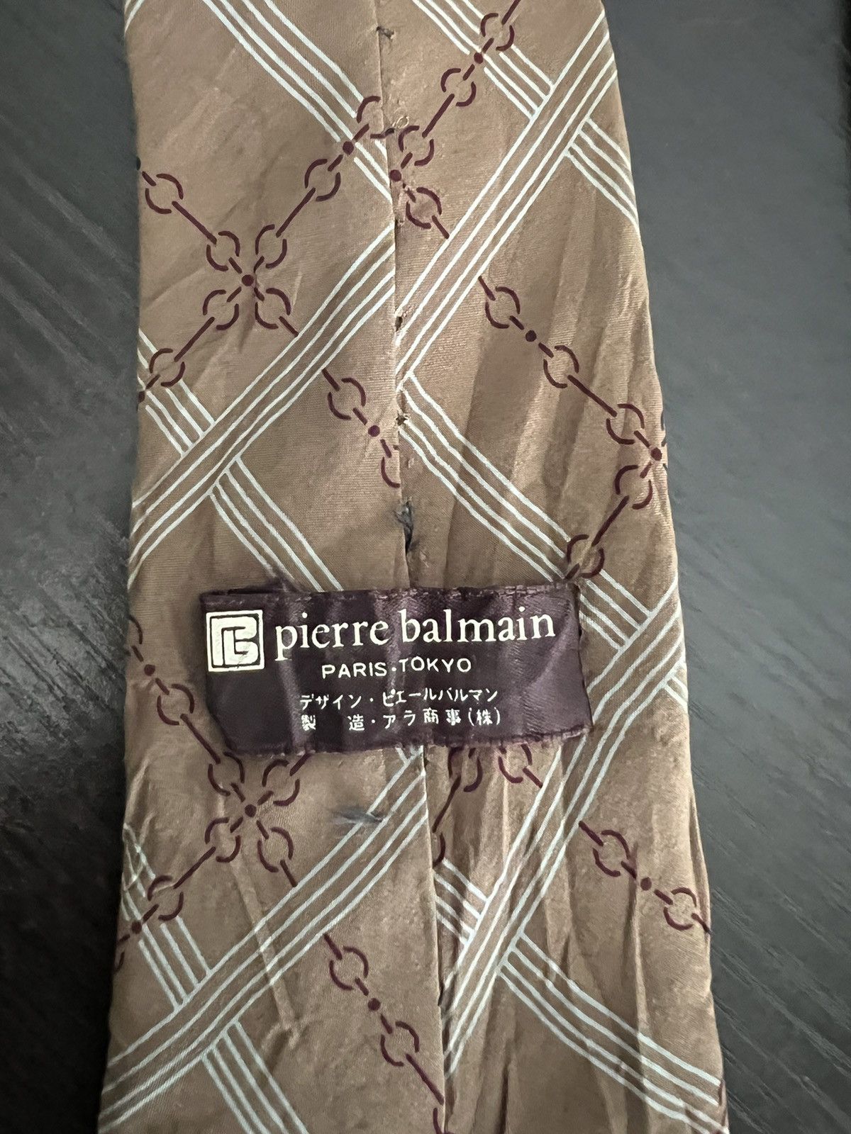 Pierre Balmain Pierre Balmain Silk Tie Size ONE SIZE - 5 Thumbnail