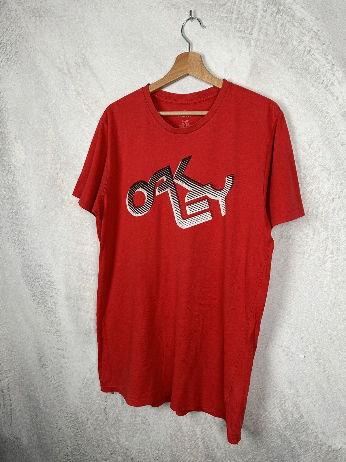 Oakley × Vintage Vintage Oakley Graphic Tee Surf Style Skate Gorpcore Size US XL / EU 56 / 4 - 2 Thumbnail