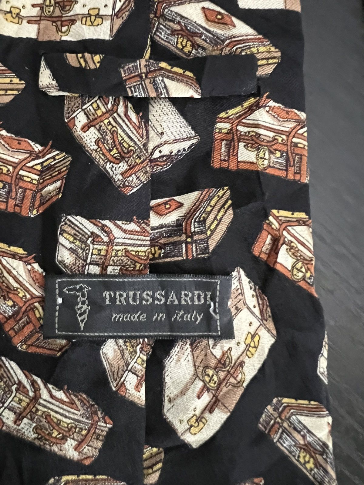 Trussardi Trussardi Silk Tie Size ONE SIZE - 5 Thumbnail