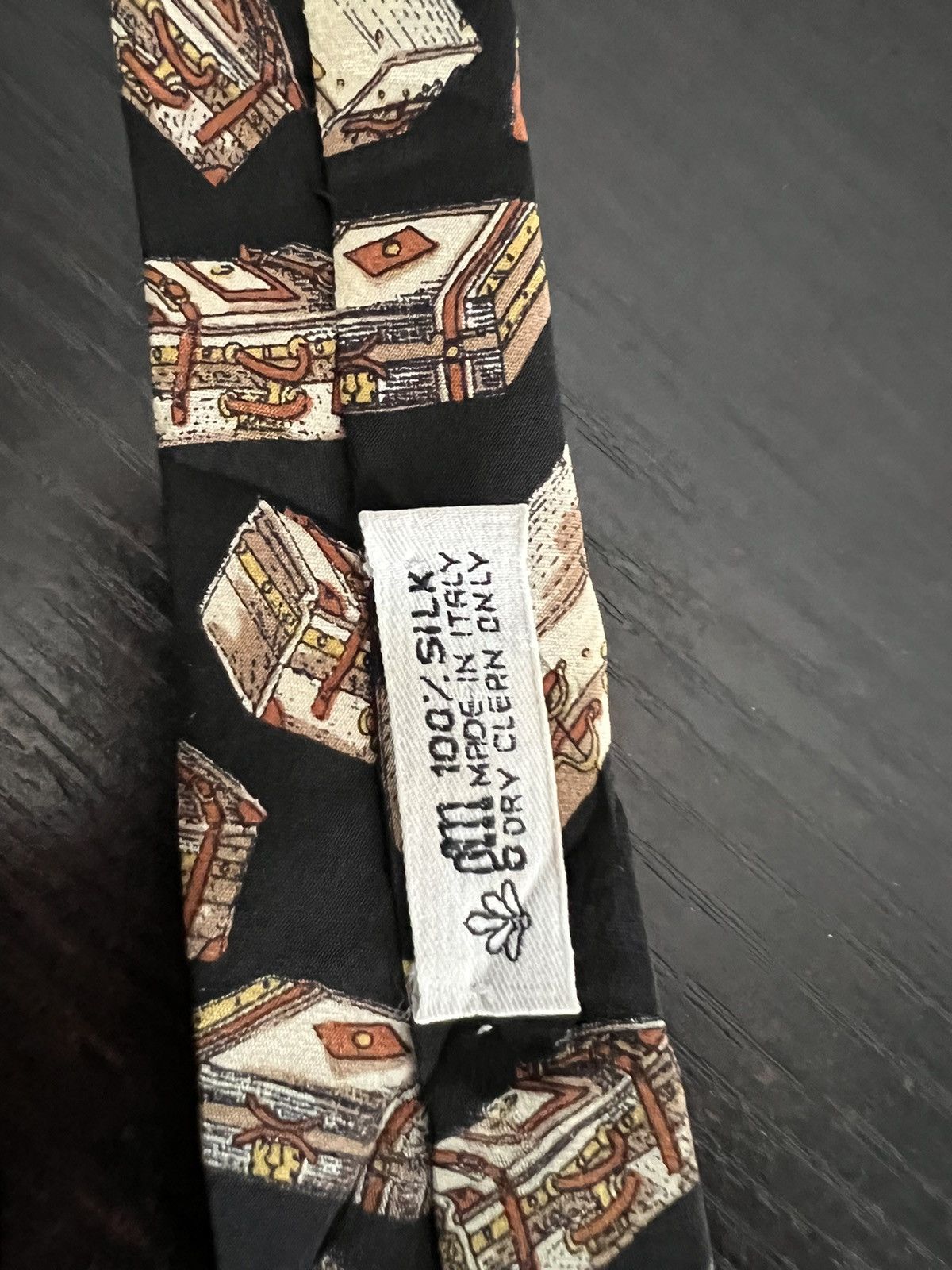 Trussardi Trussardi Silk Tie Size ONE SIZE - 6 Thumbnail