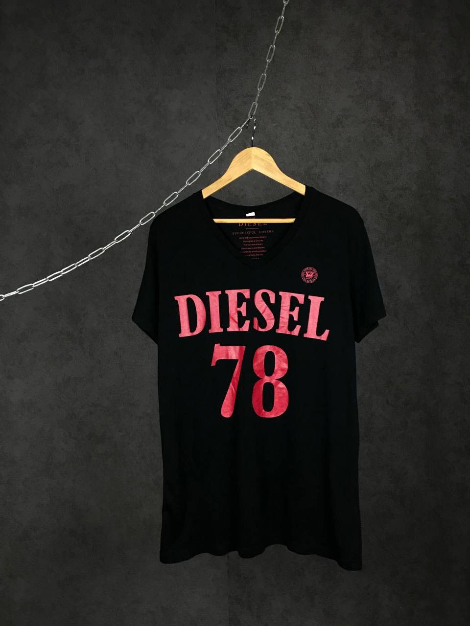 Diesel Diesel luxury streetwear v neck tee Size US XL / EU 56 / 4 - 1 Thumbnail