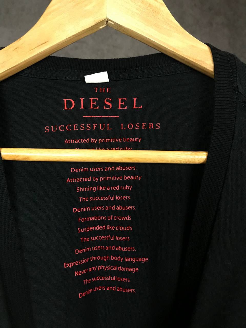 Diesel Diesel luxury streetwear v neck tee Size US XL / EU 56 / 4 - 3 Thumbnail