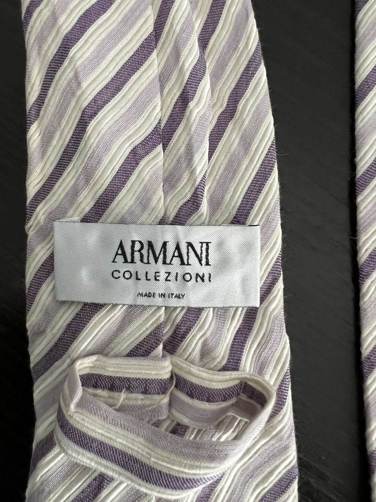 Armani Armani Silk Tie Size ONE SIZE - 6 Thumbnail