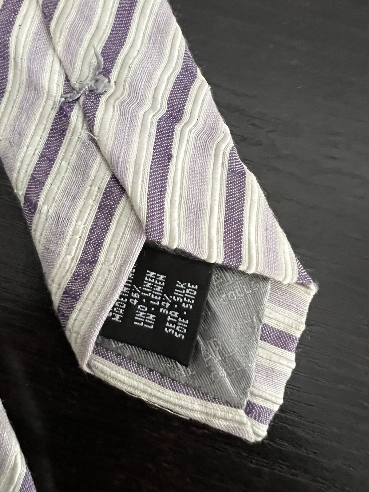 Armani Armani Silk Tie Size ONE SIZE - 7 Thumbnail