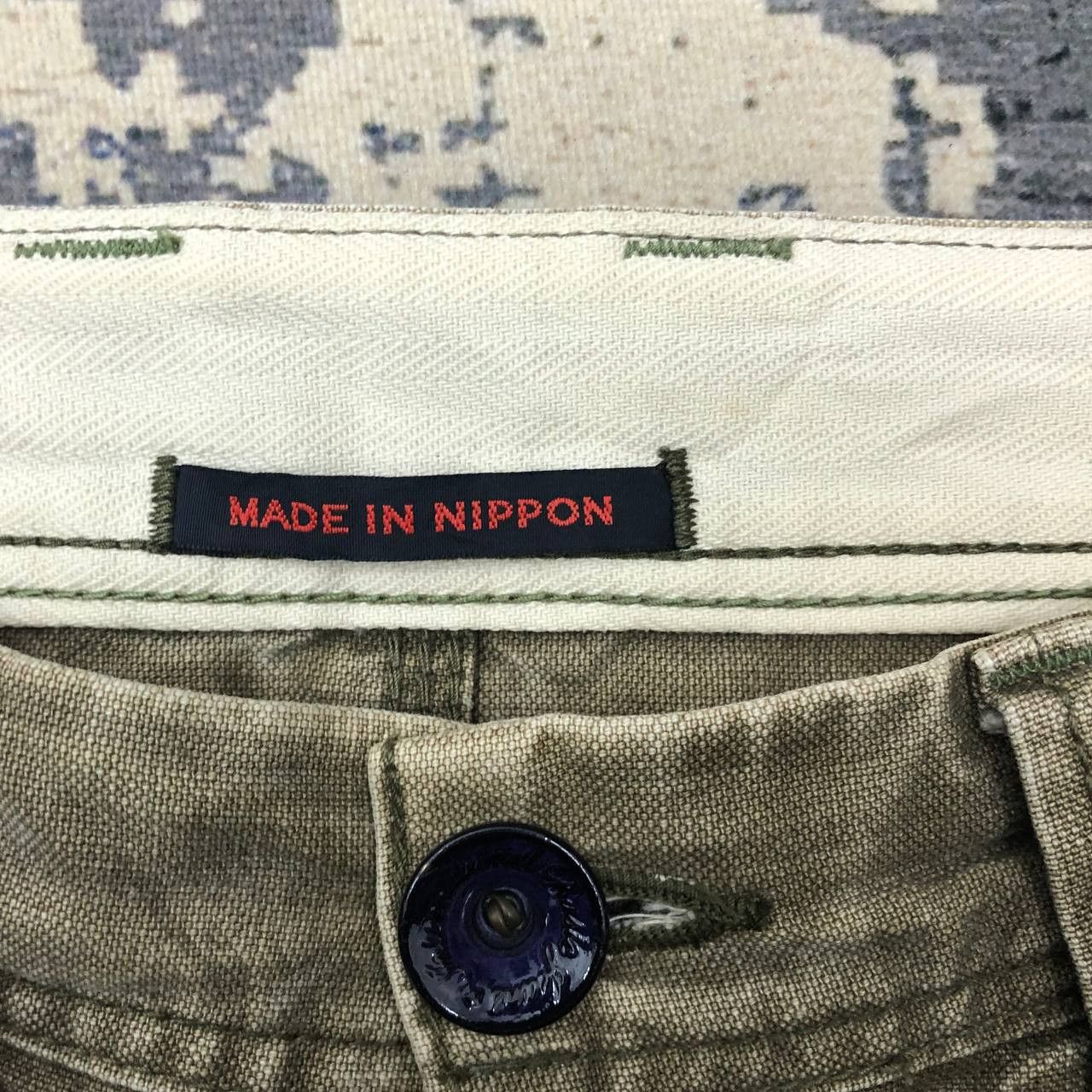Blue Blue Japan P415 BLUE WAY JAPAN CARPENTER WORKWEAR DENIM Size US 32 / EU 48 - 7 Thumbnail