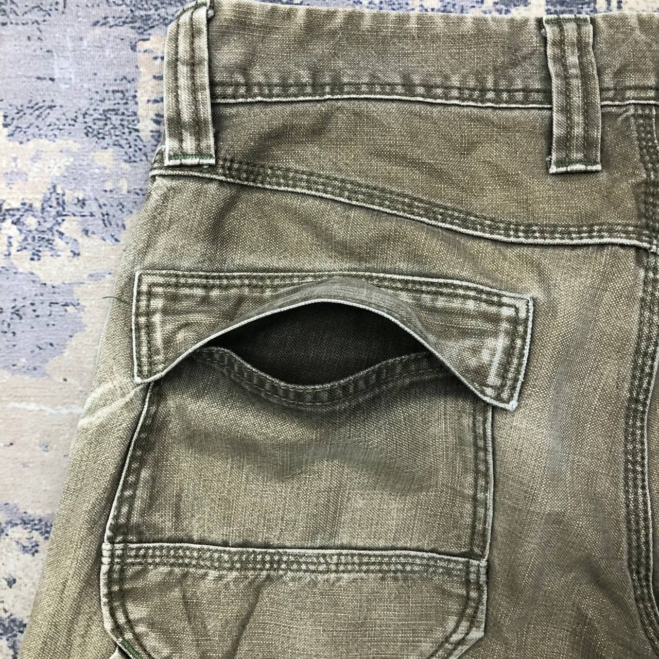 Blue Blue Japan P415 BLUE WAY JAPAN CARPENTER WORKWEAR DENIM Size US 32 / EU 48 - 9 Thumbnail