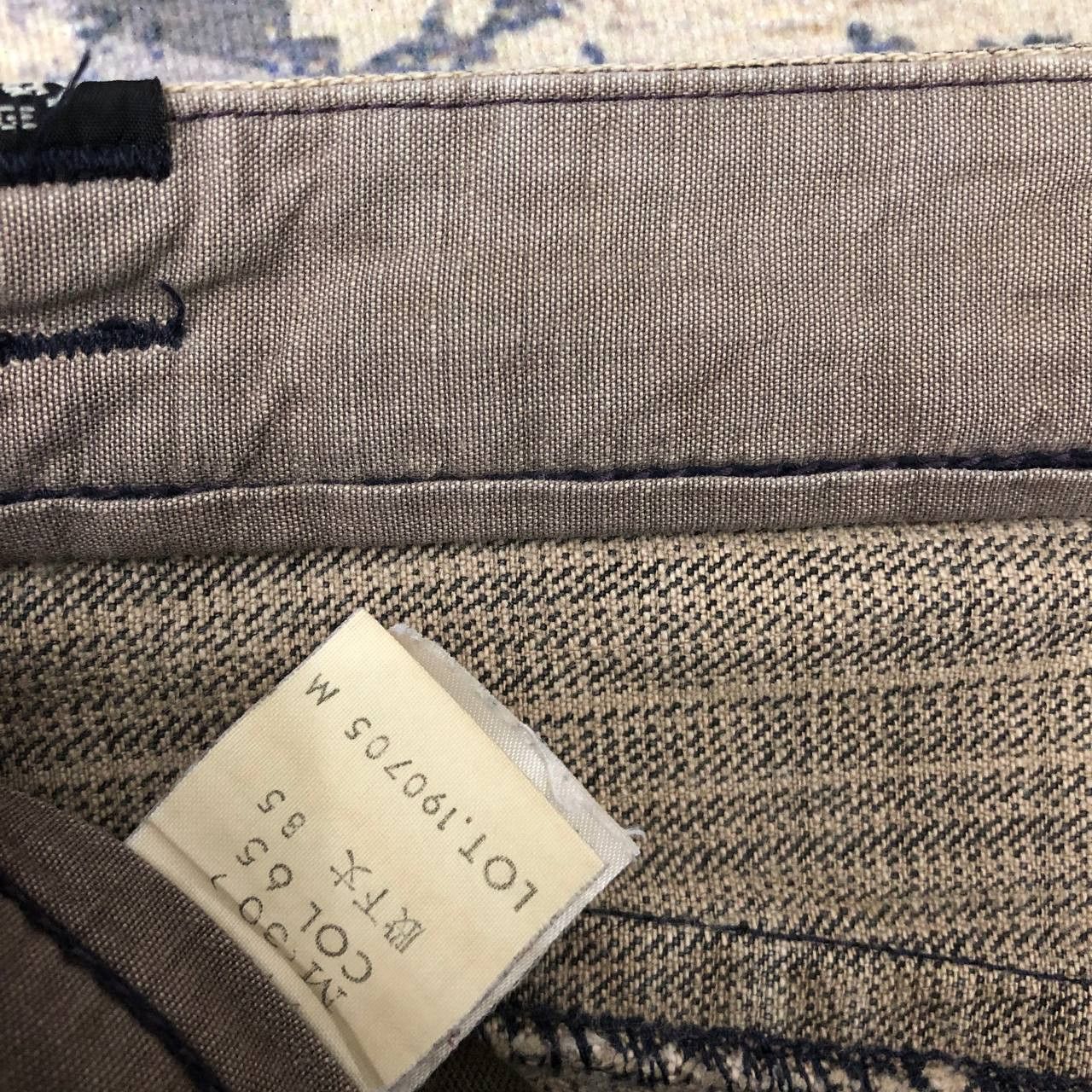 Japanese Brand P414 BLUE WAY MODERN VTG FLARED MADE IN NIPPON STRIPED DENIM Size US 32 / EU 48 - 7 Thumbnail