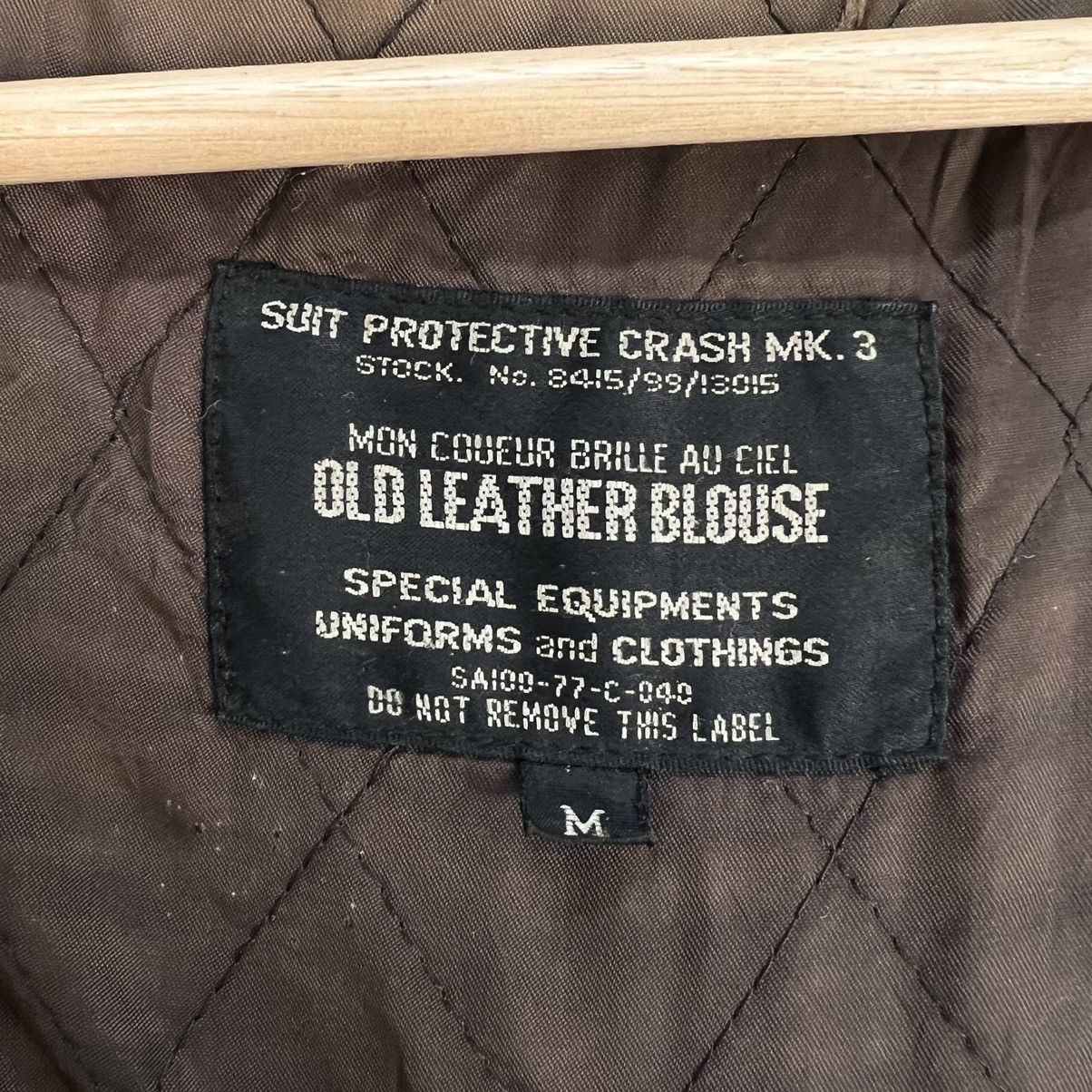 Leather VINTAGE CRASH MK 3 LEATHER RIDER BIKER JACKET Size US M / EU 48-50 / 2 - 17 Thumbnail