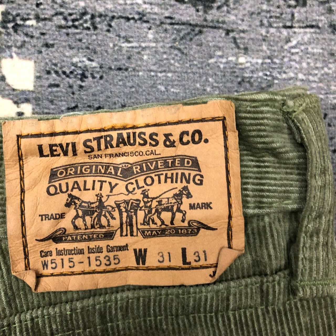 Levi's P410 VTG LEVI'S CORDUROY DENIM PANTS Size US 28 / EU 44 - 5 Thumbnail