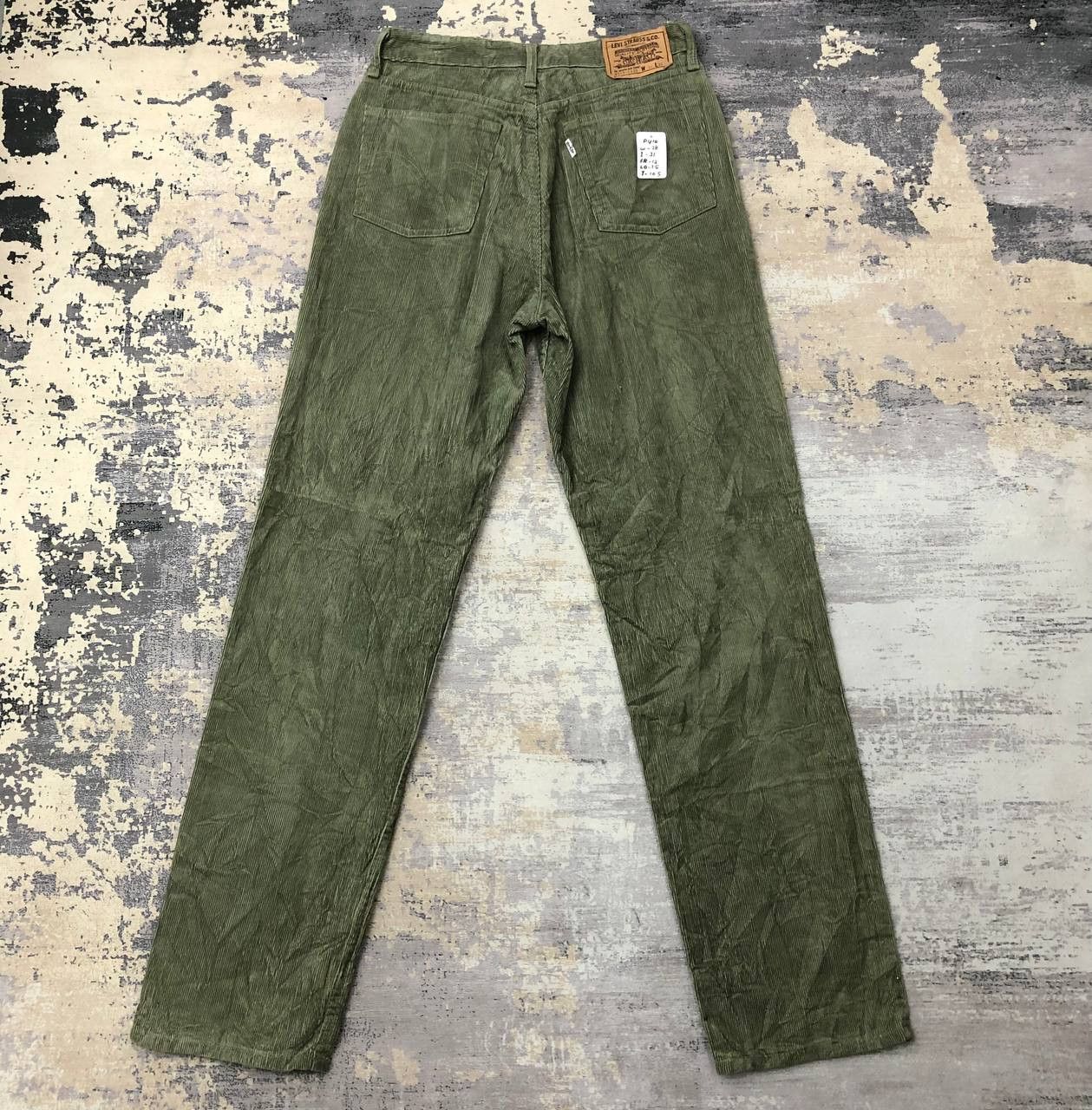 Levi's P410 VTG LEVI'S CORDUROY DENIM PANTS Size US 28 / EU 44 - 3 Thumbnail