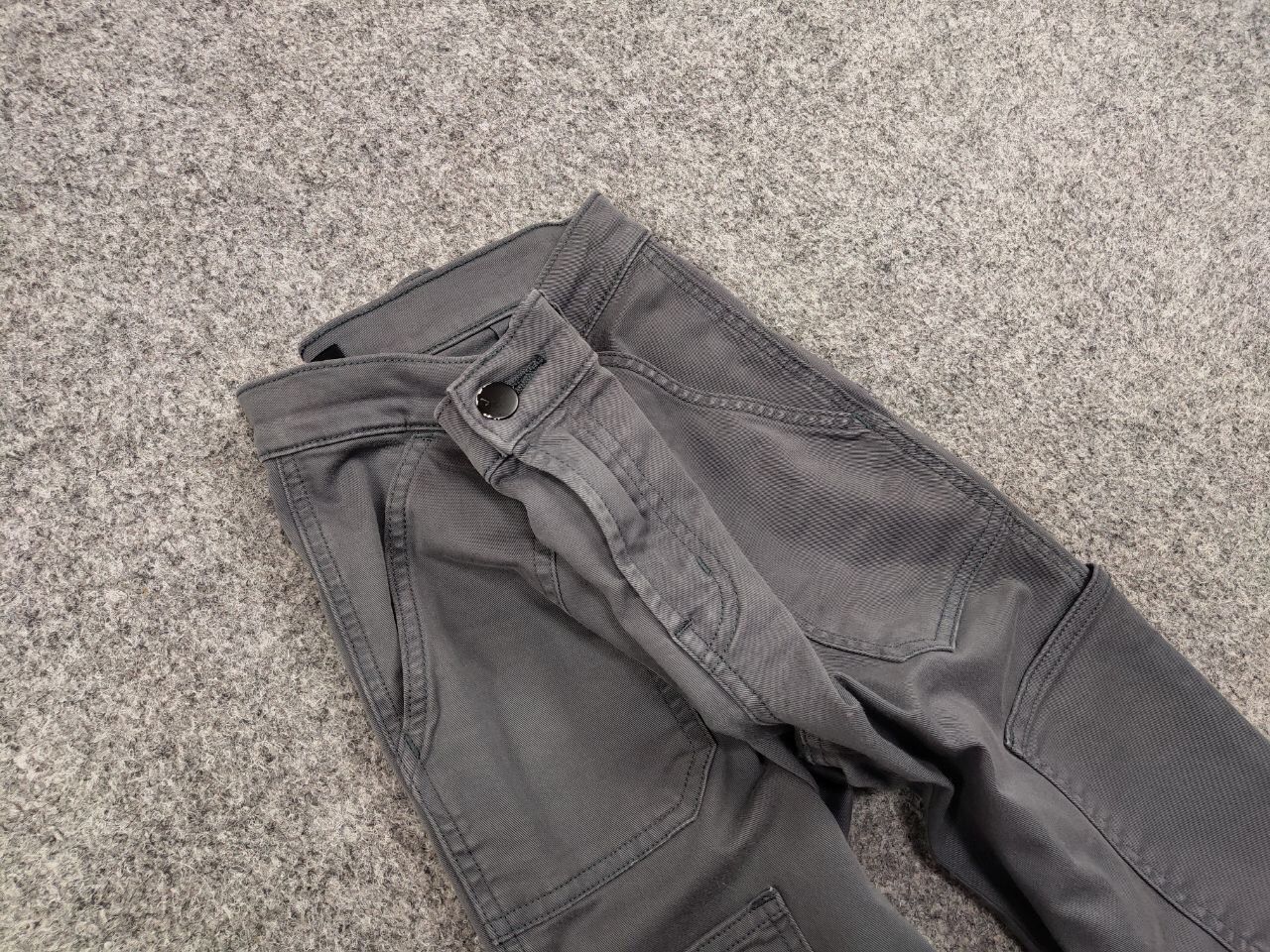 Japanese Brand J Brand Japanese Gray Denim Pocket Stretch Cargo Jeans Size US 28 / EU 44 - 10 Thumbnail