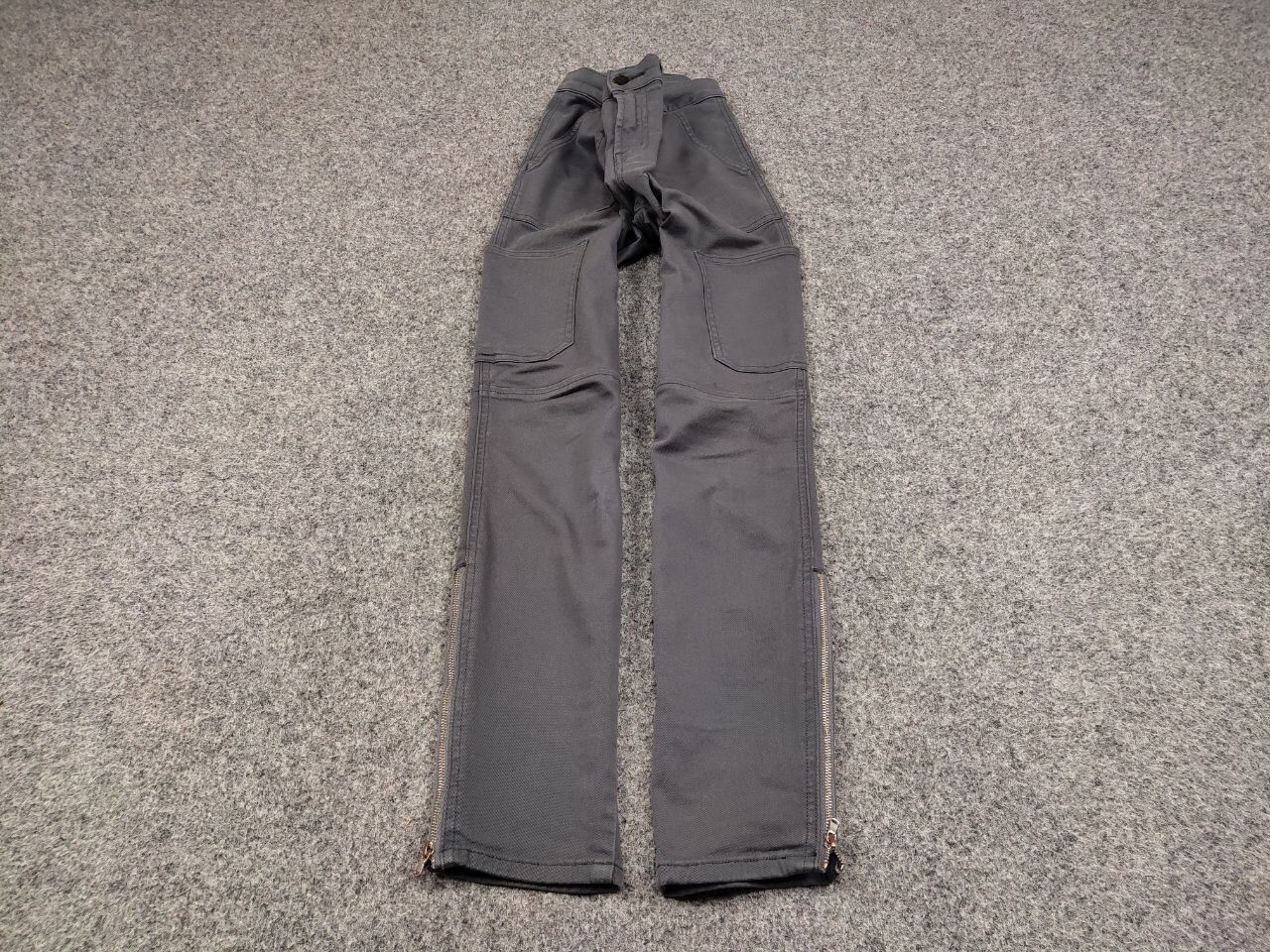 Japanese Brand J Brand Japanese Gray Denim Pocket Stretch Cargo Jeans Size US 28 / EU 44 - 2 Thumbnail