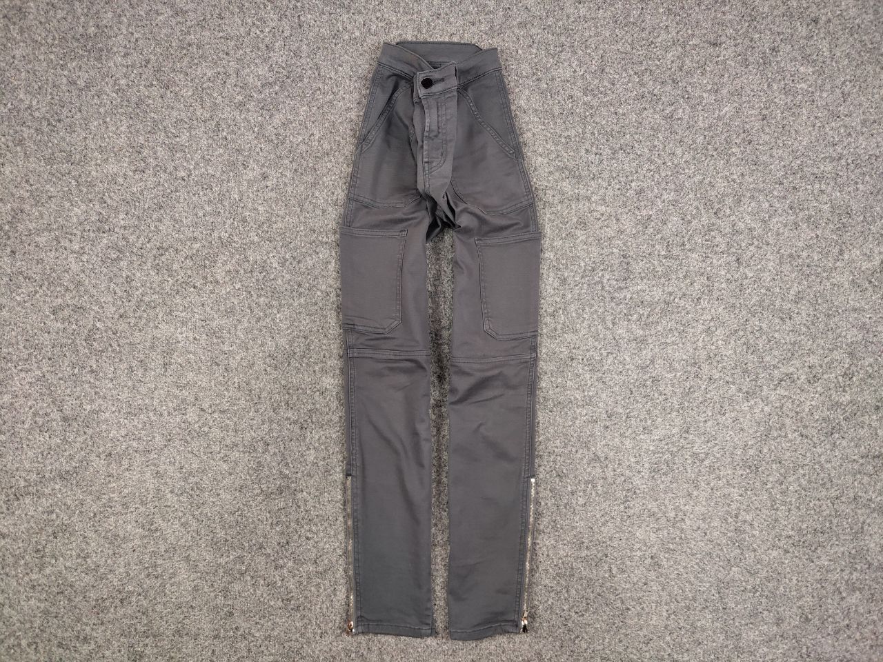 Japanese Brand J Brand Japanese Gray Denim Pocket Stretch Cargo Jeans Size US 28 / EU 44 - 1 Thumbnail