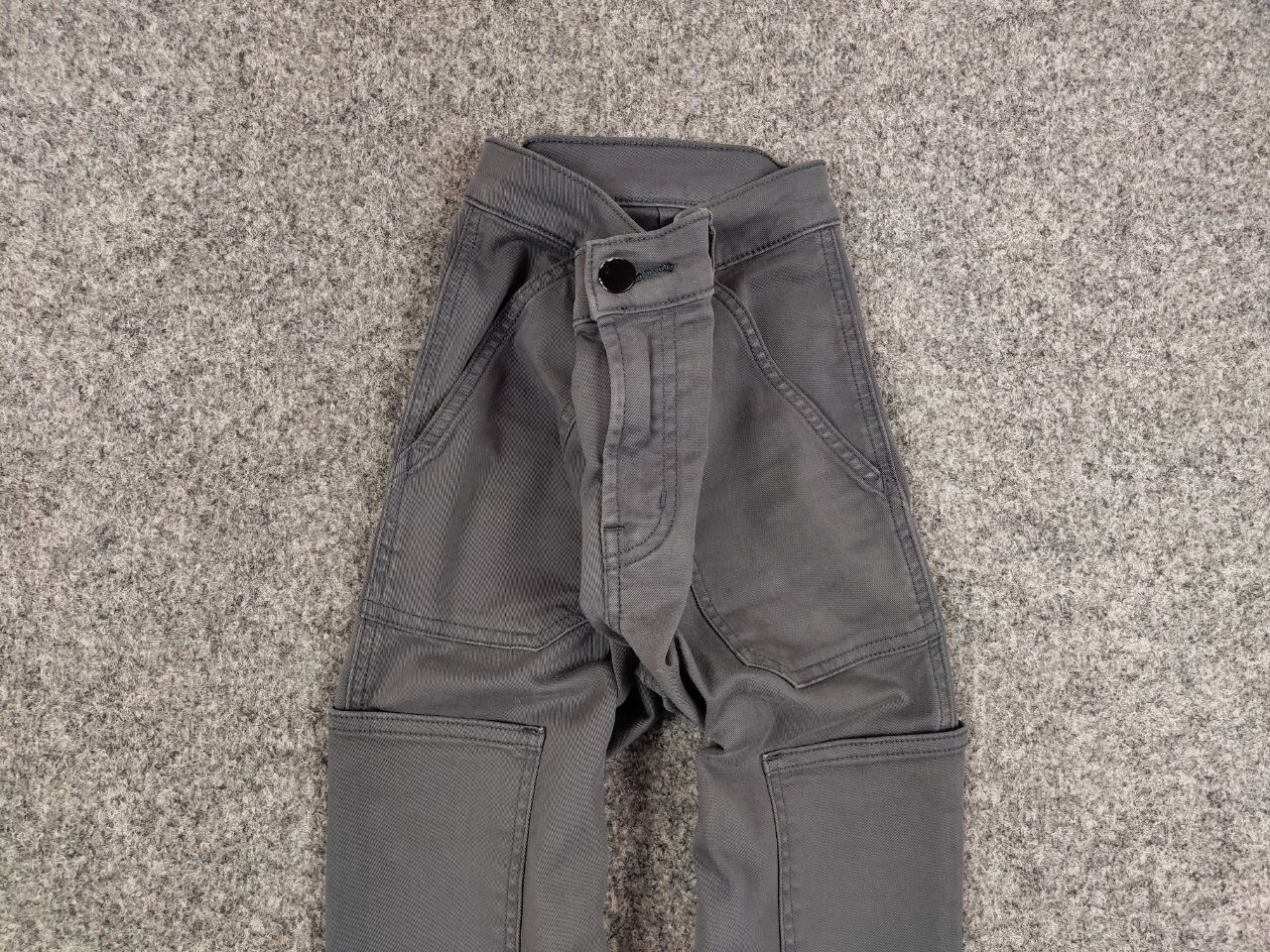 Japanese Brand J Brand Japanese Gray Denim Pocket Stretch Cargo Jeans Size US 28 / EU 44 - 7 Thumbnail