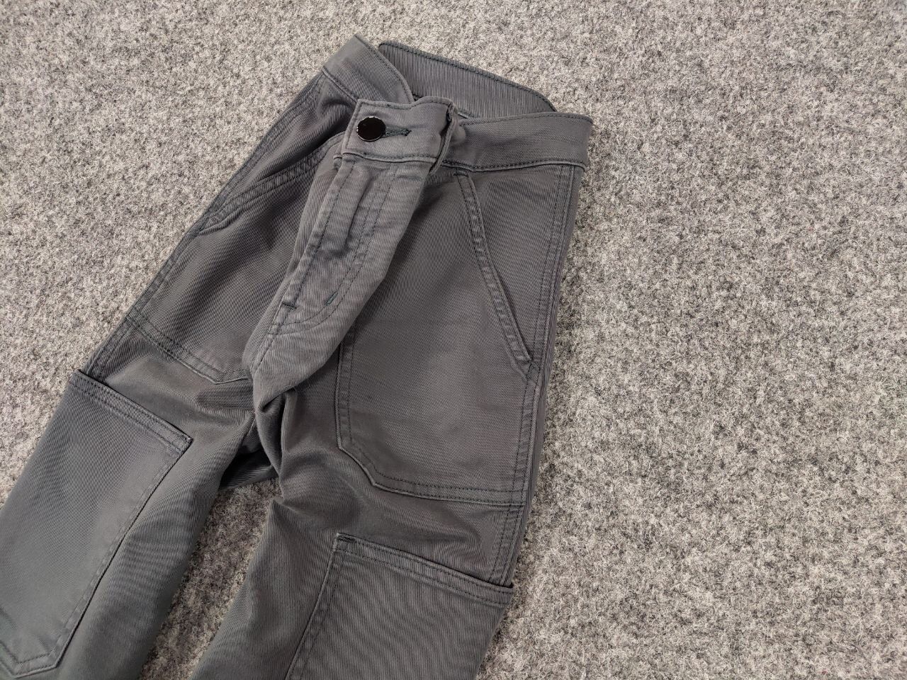 Japanese Brand J Brand Japanese Gray Denim Pocket Stretch Cargo Jeans Size US 28 / EU 44 - 4 Thumbnail